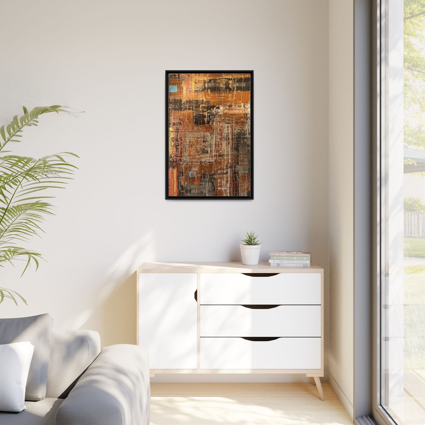 Copper Fusion - Framed Print