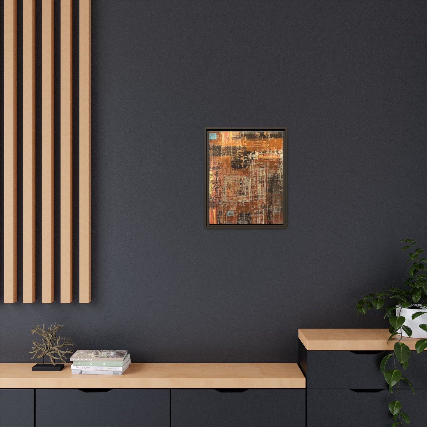 Copper Fusion - Framed Print