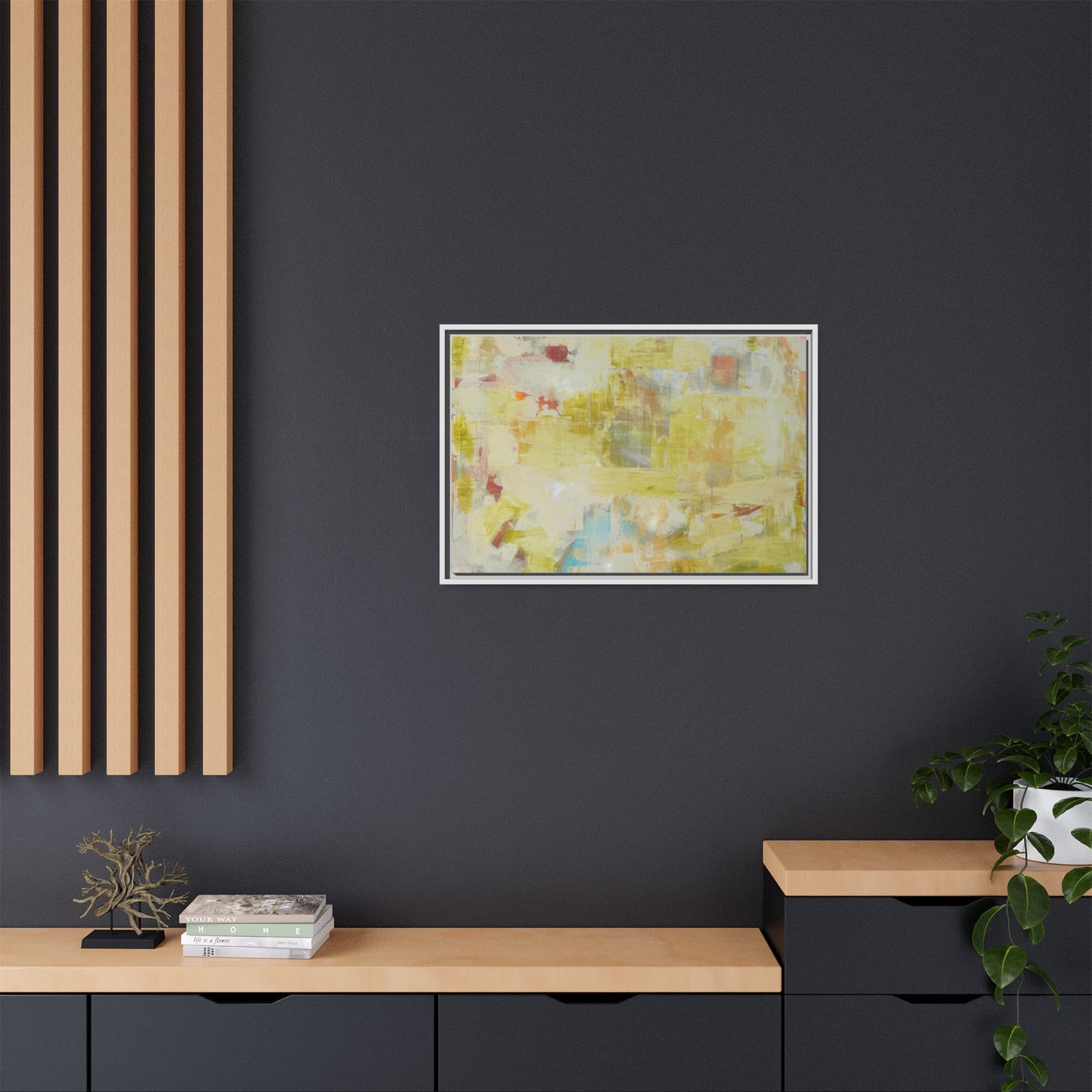Golden Silence - Framed