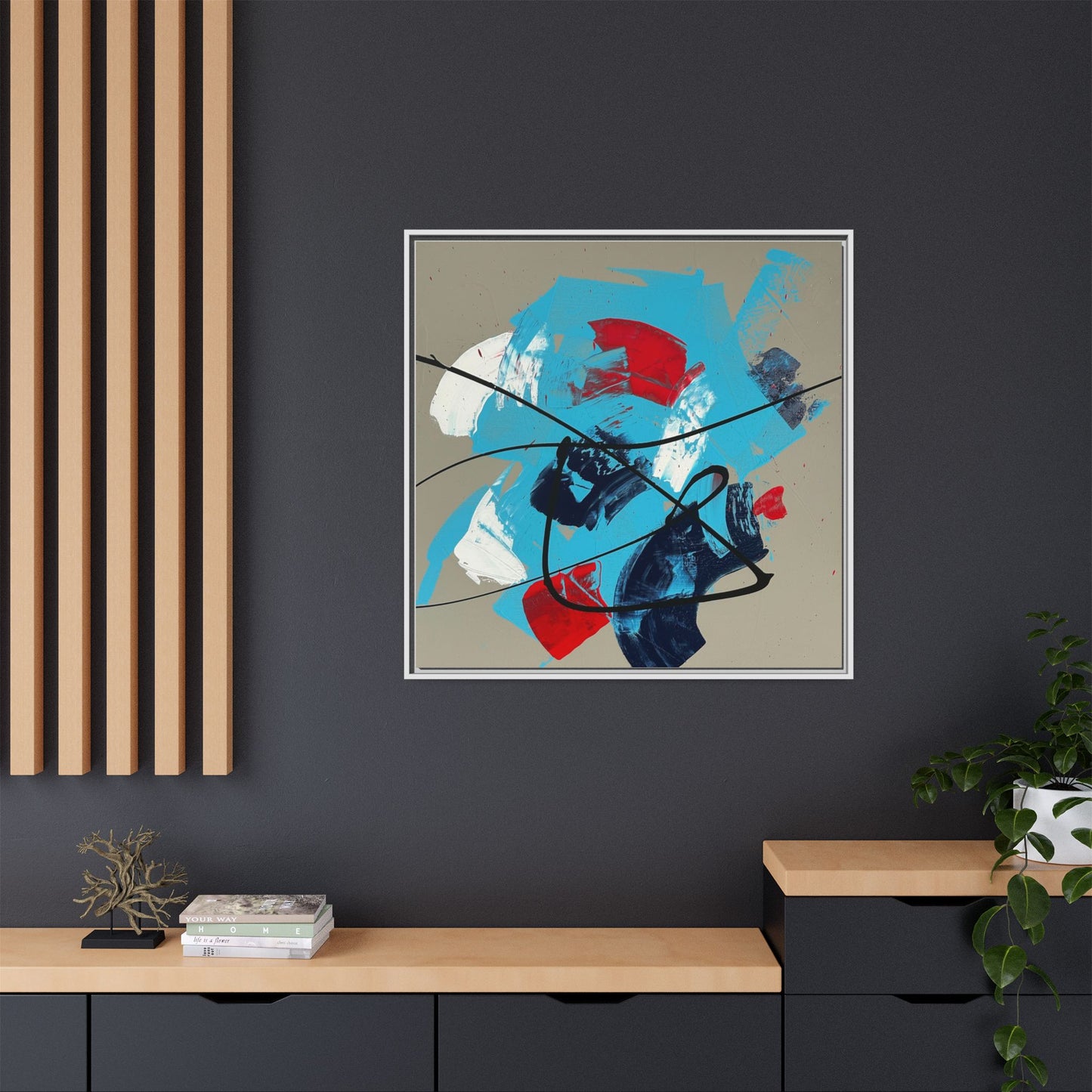 Music City Storm (Framed)