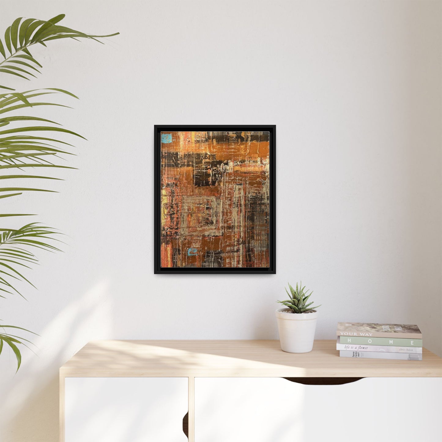 Copper Fusion - Framed Print