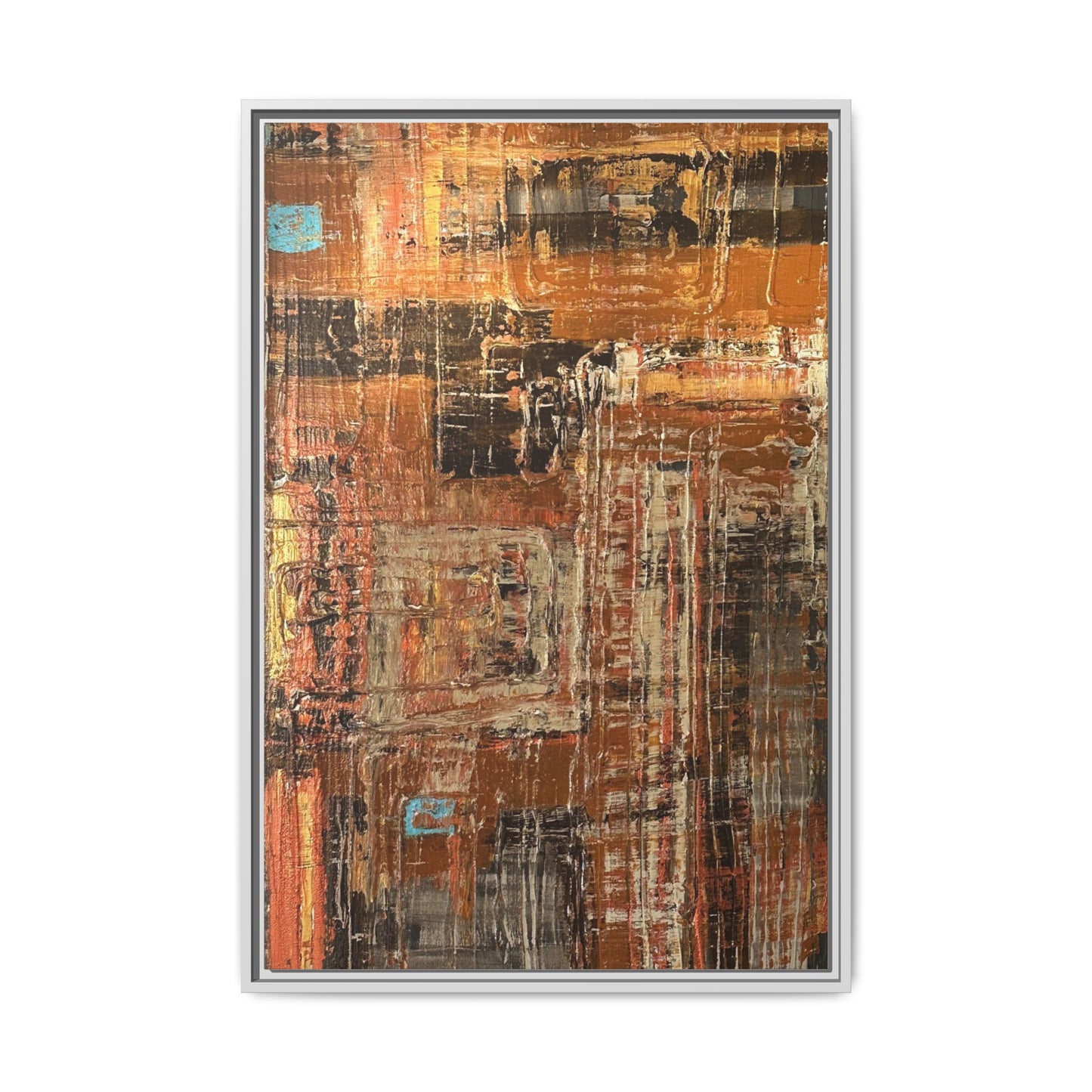 Copper Fusion - Framed Print