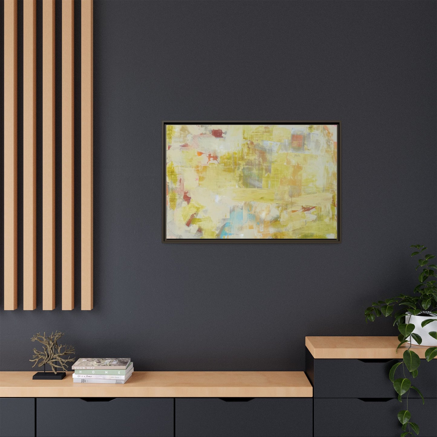 Golden Silence - Framed