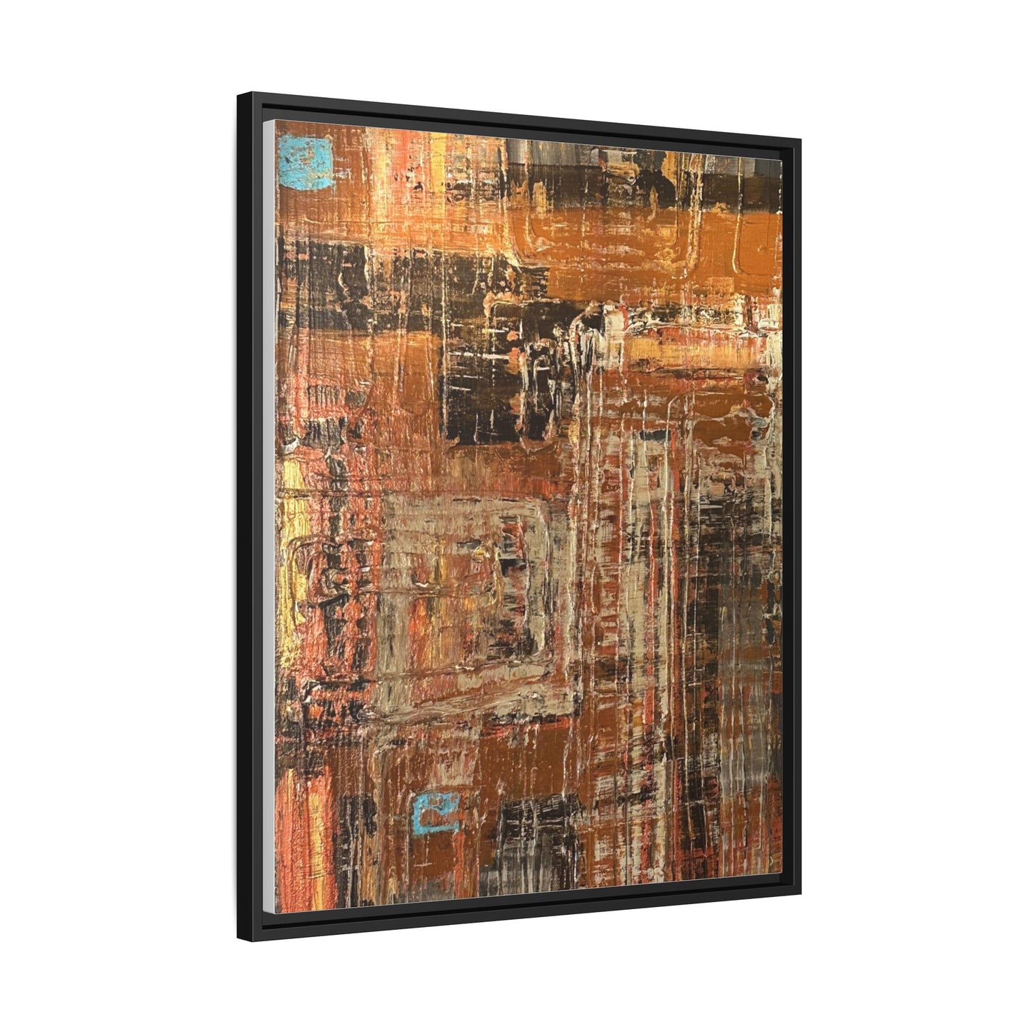 Copper Fusion - Framed Print
