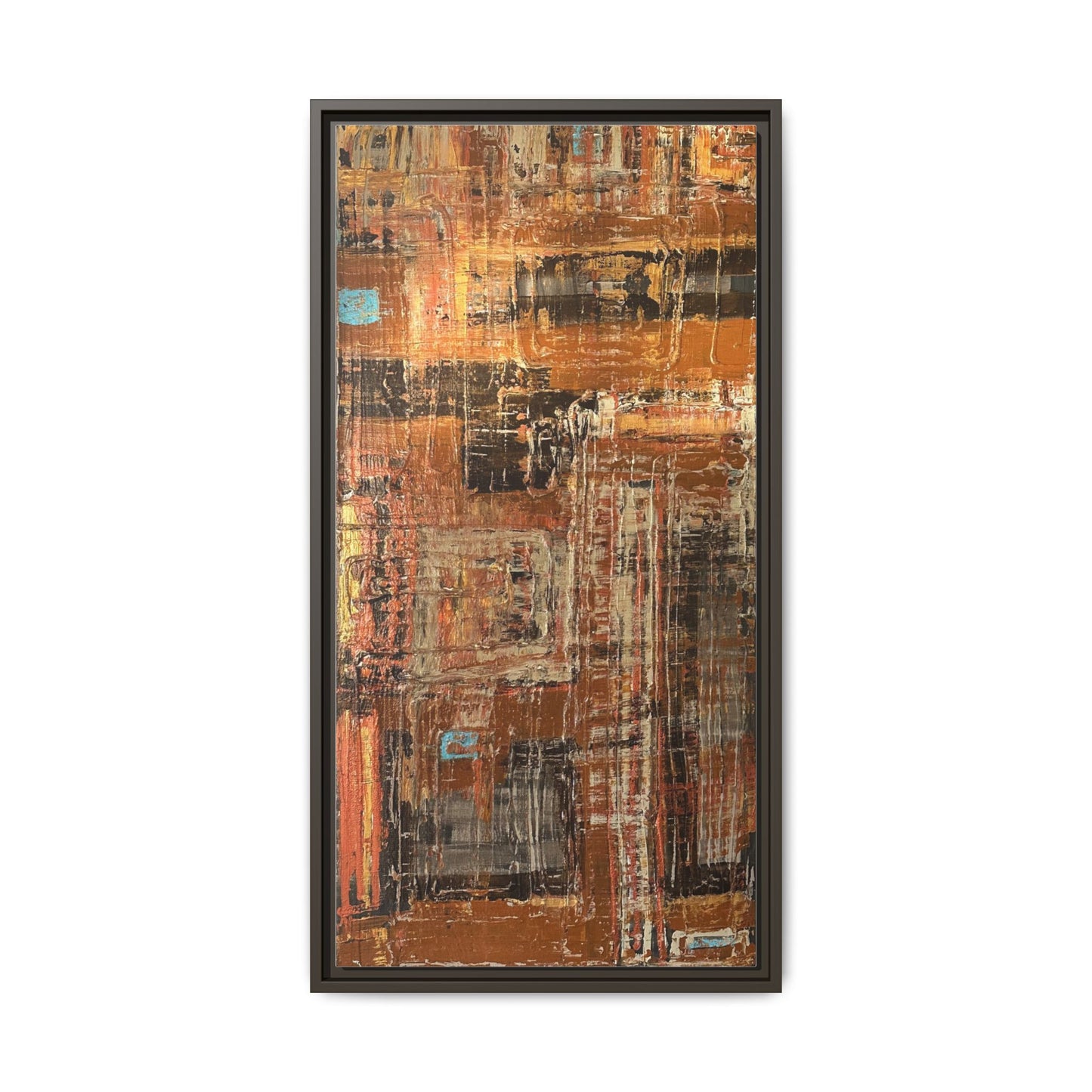 Copper Fusion - Framed Print