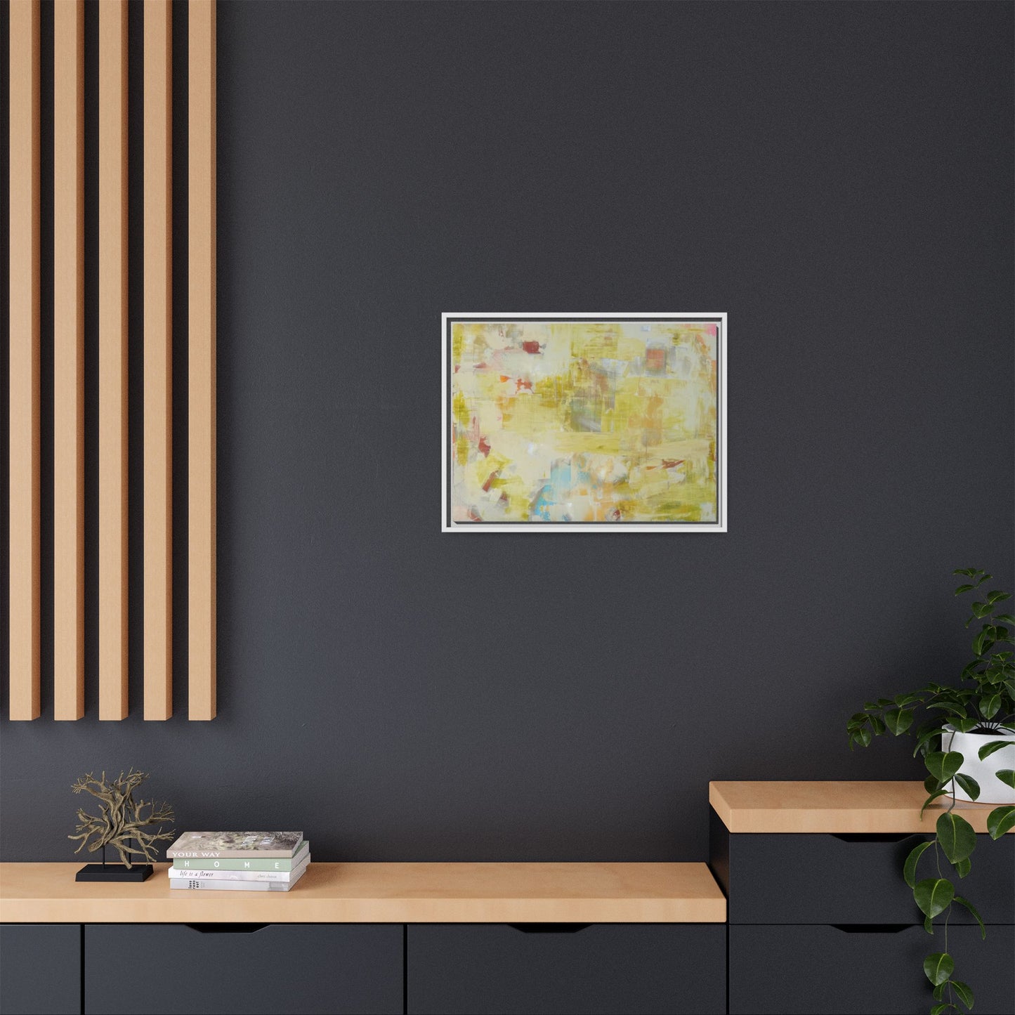 Golden Silence - Framed