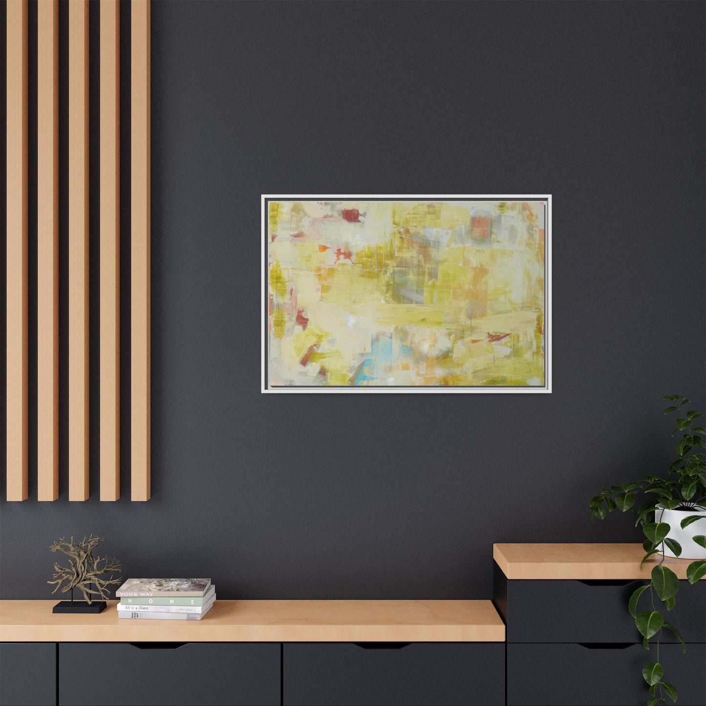 Golden Silence - Framed