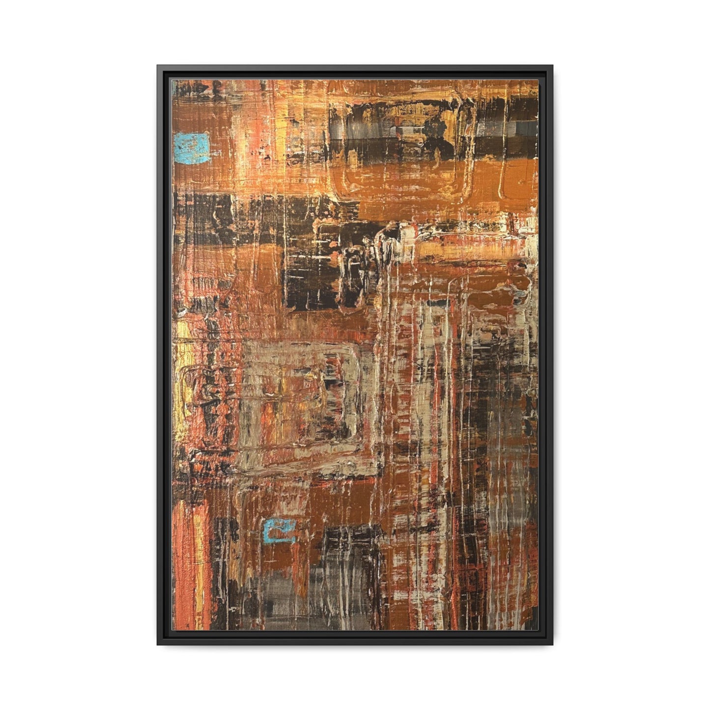 Copper Fusion - Framed Print