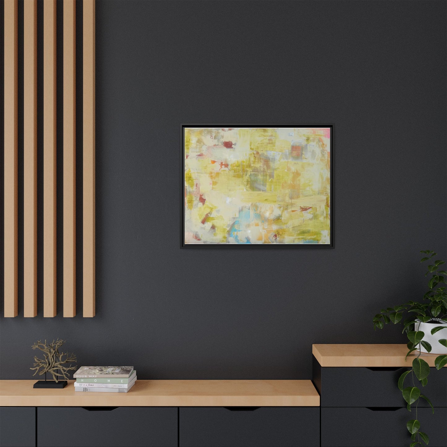 Golden Silence - Framed