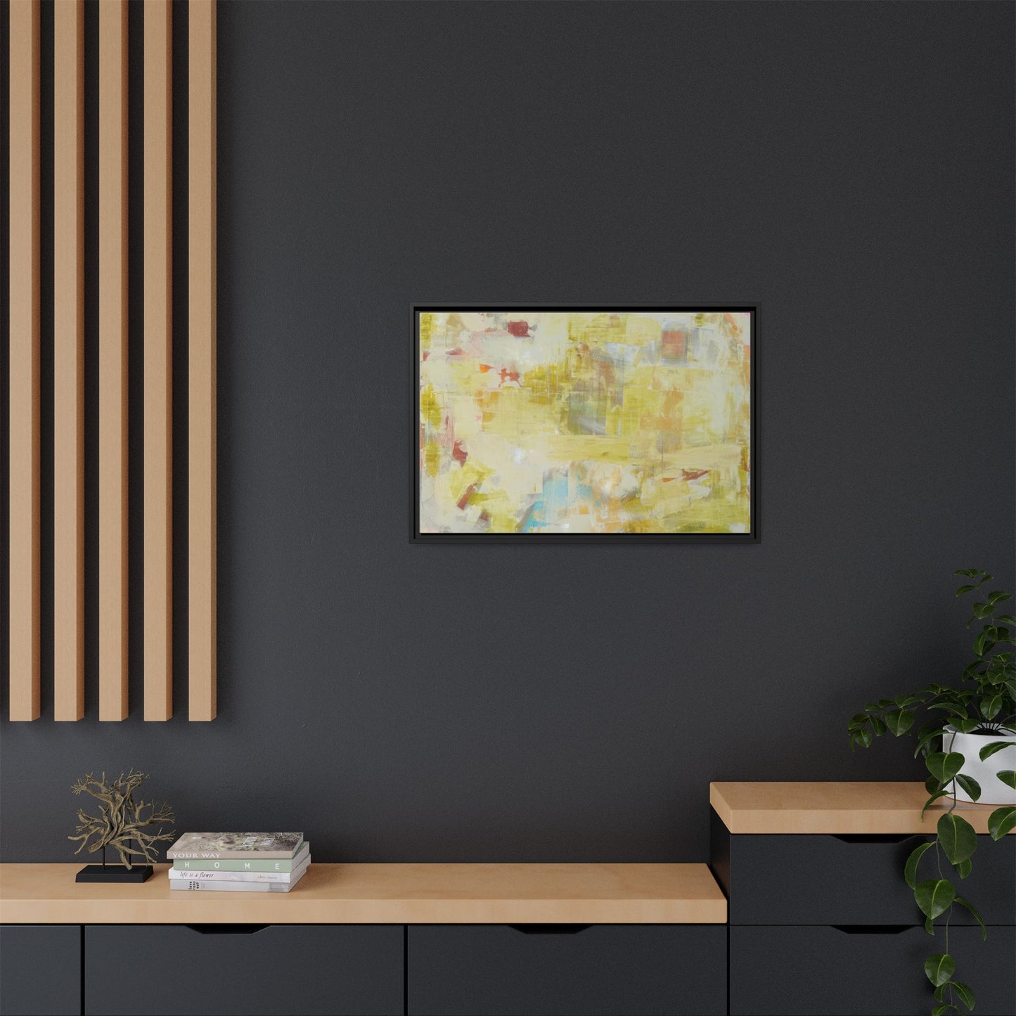 Golden Silence - Framed