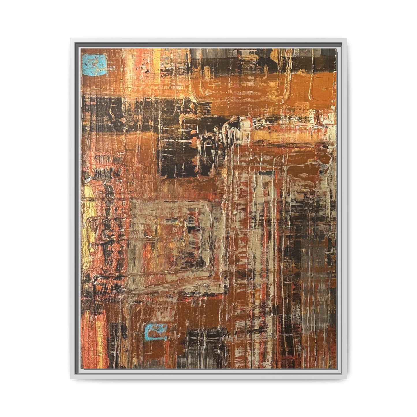 Copper Fusion - Framed Print
