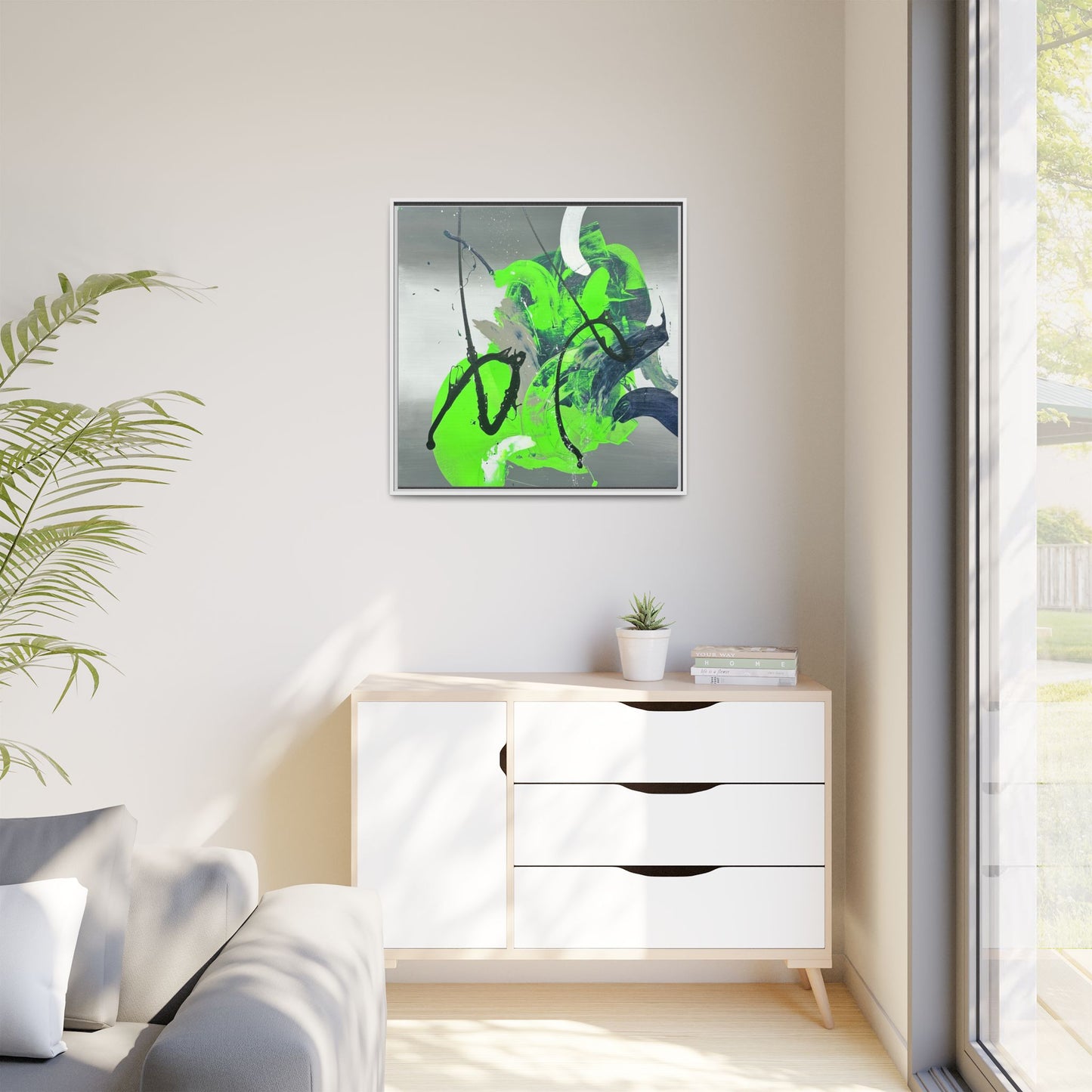 Seattle’s Bold Horizon - Framed Print