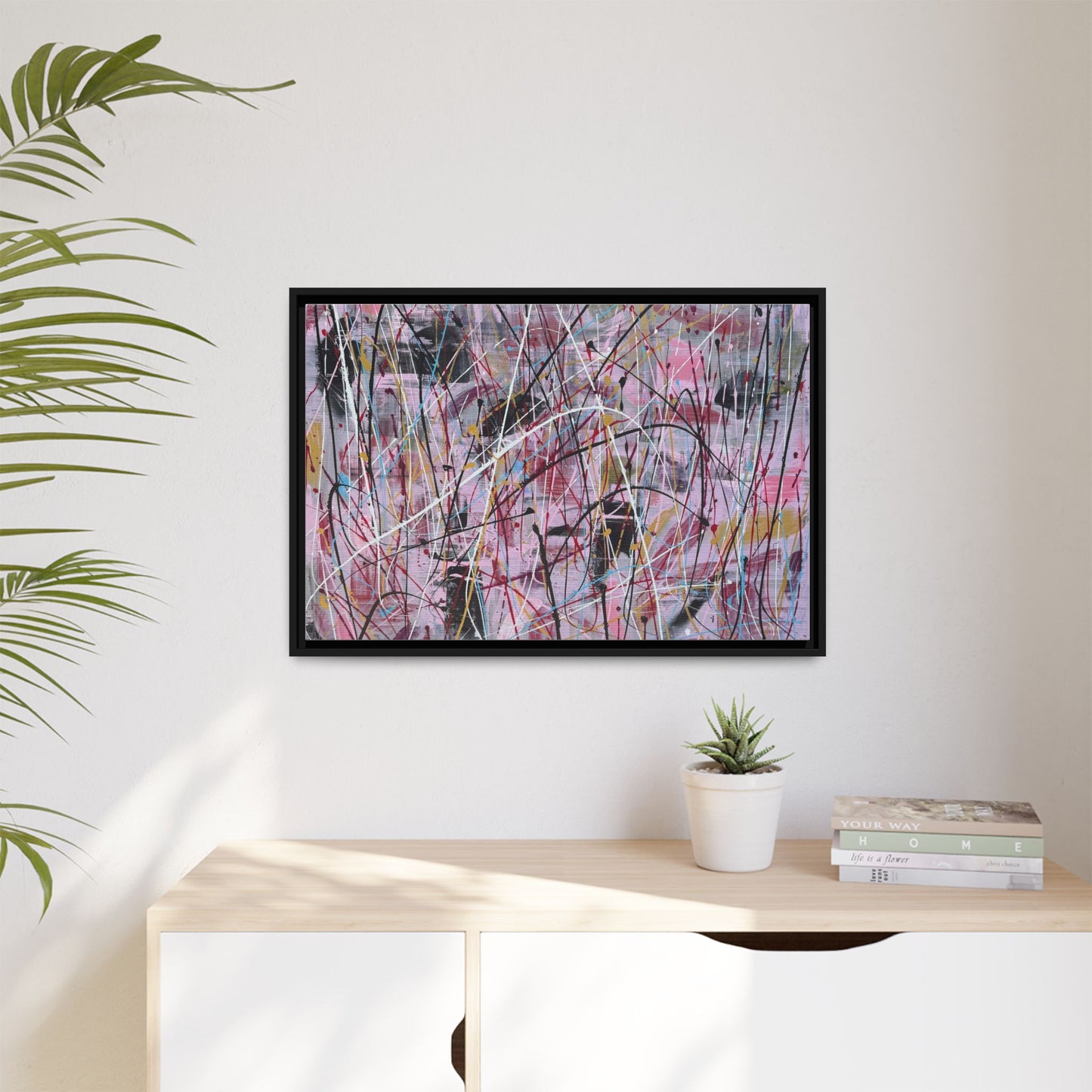 Pink Noise - Framed