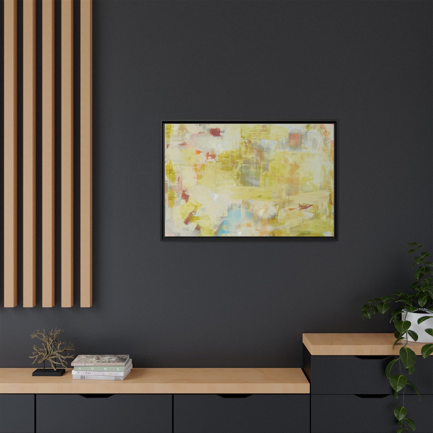 Golden Silence - Framed