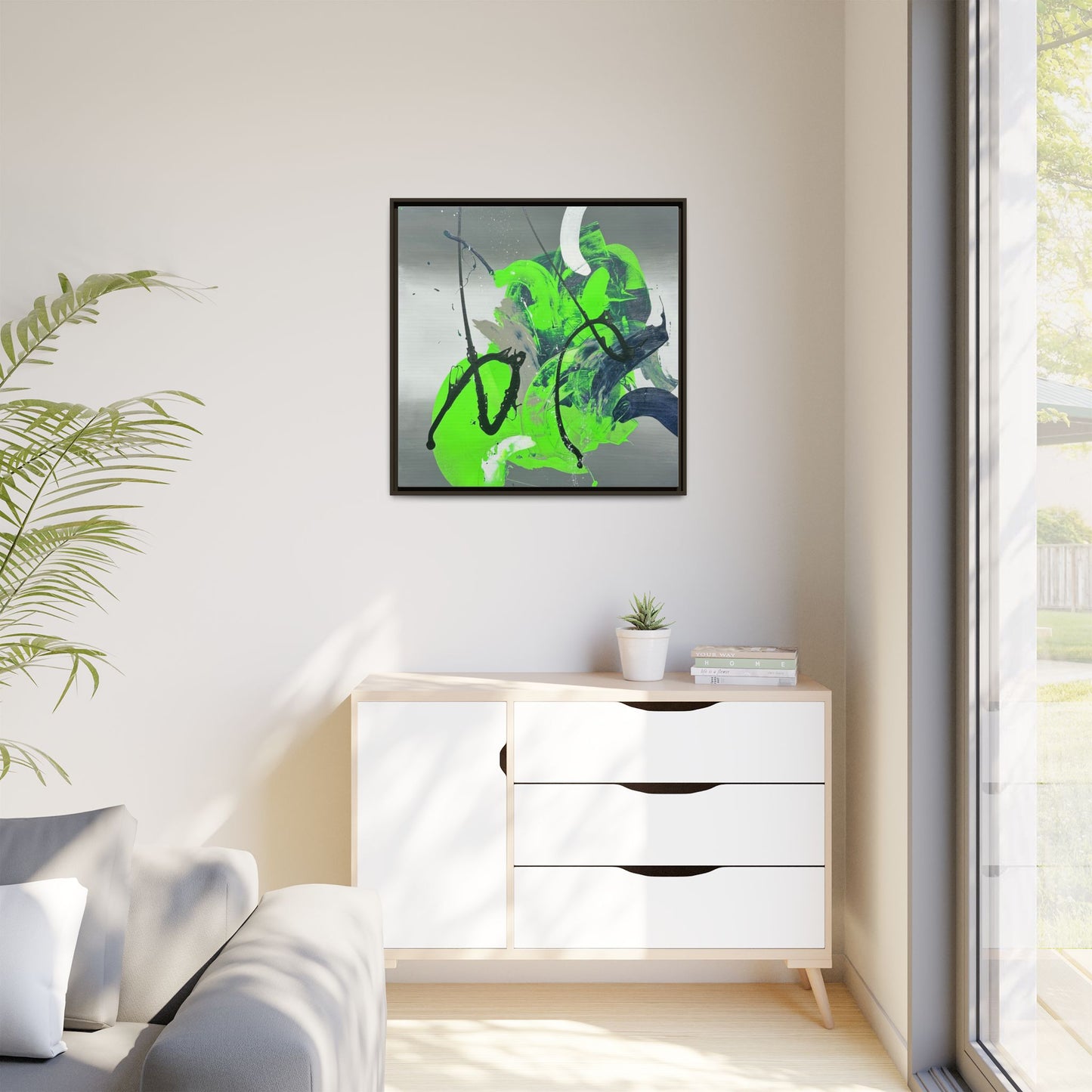 Seattle’s Bold Horizon - Framed Print