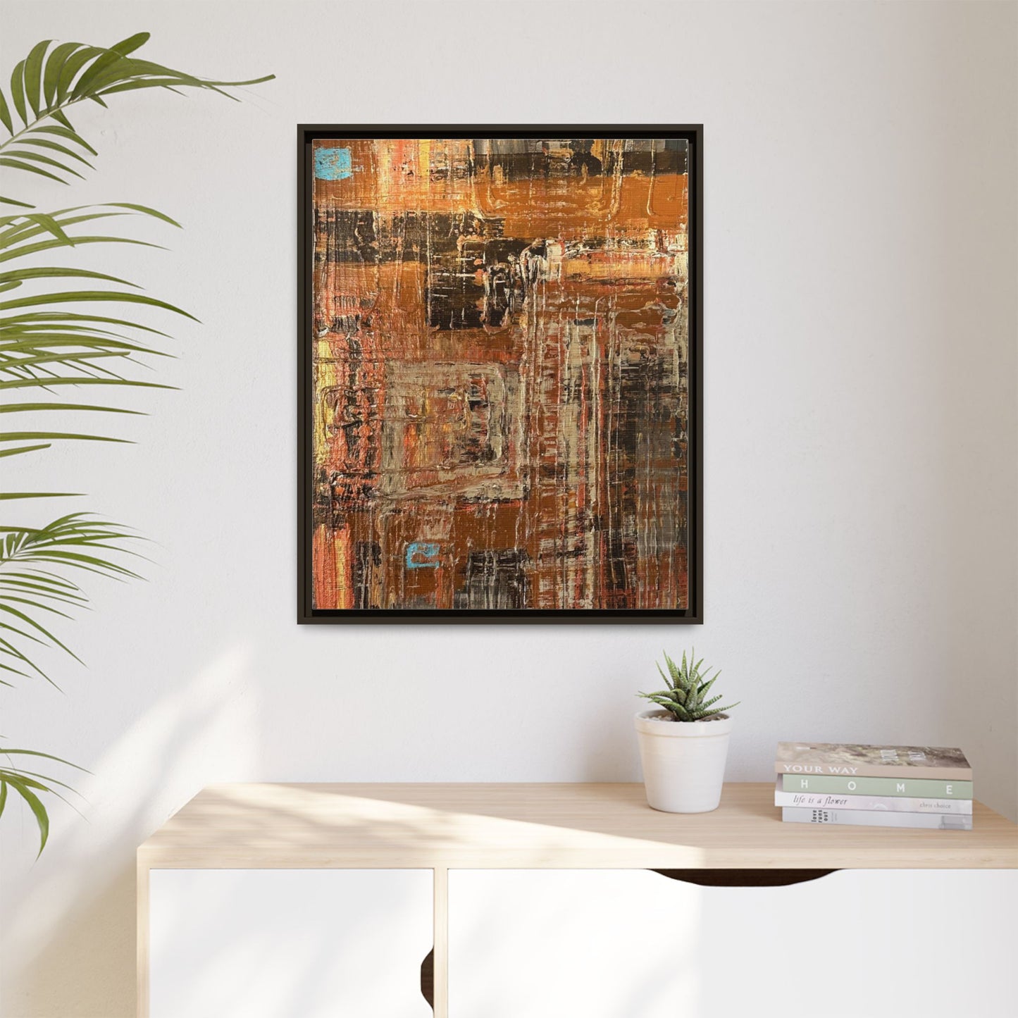 Copper Fusion - Framed Print