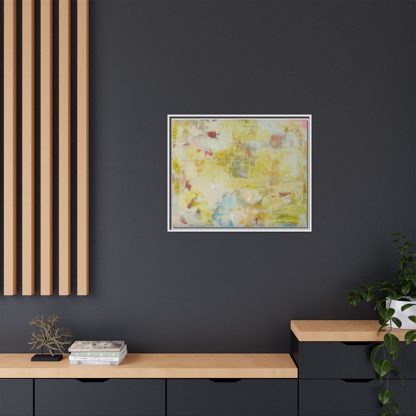 Golden Silence - Framed
