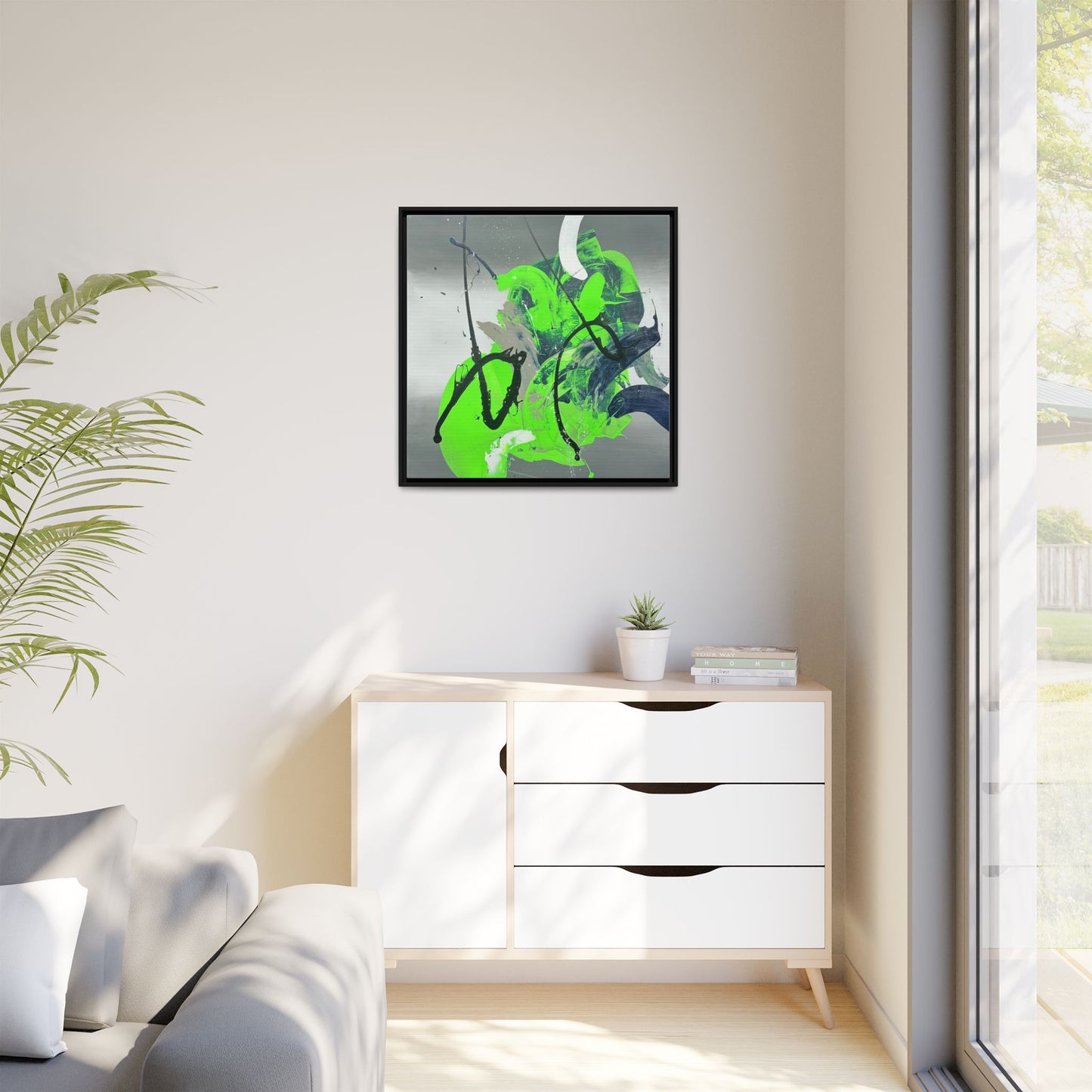 Seattle’s Bold Horizon - Framed Print