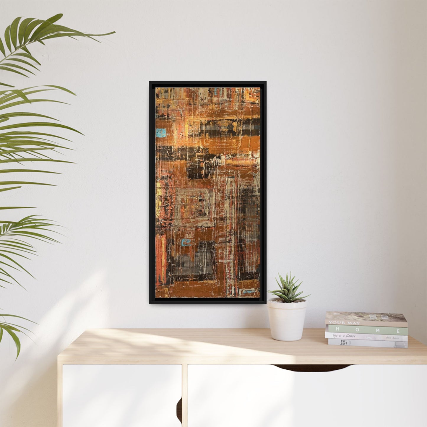 Copper Fusion - Framed Print