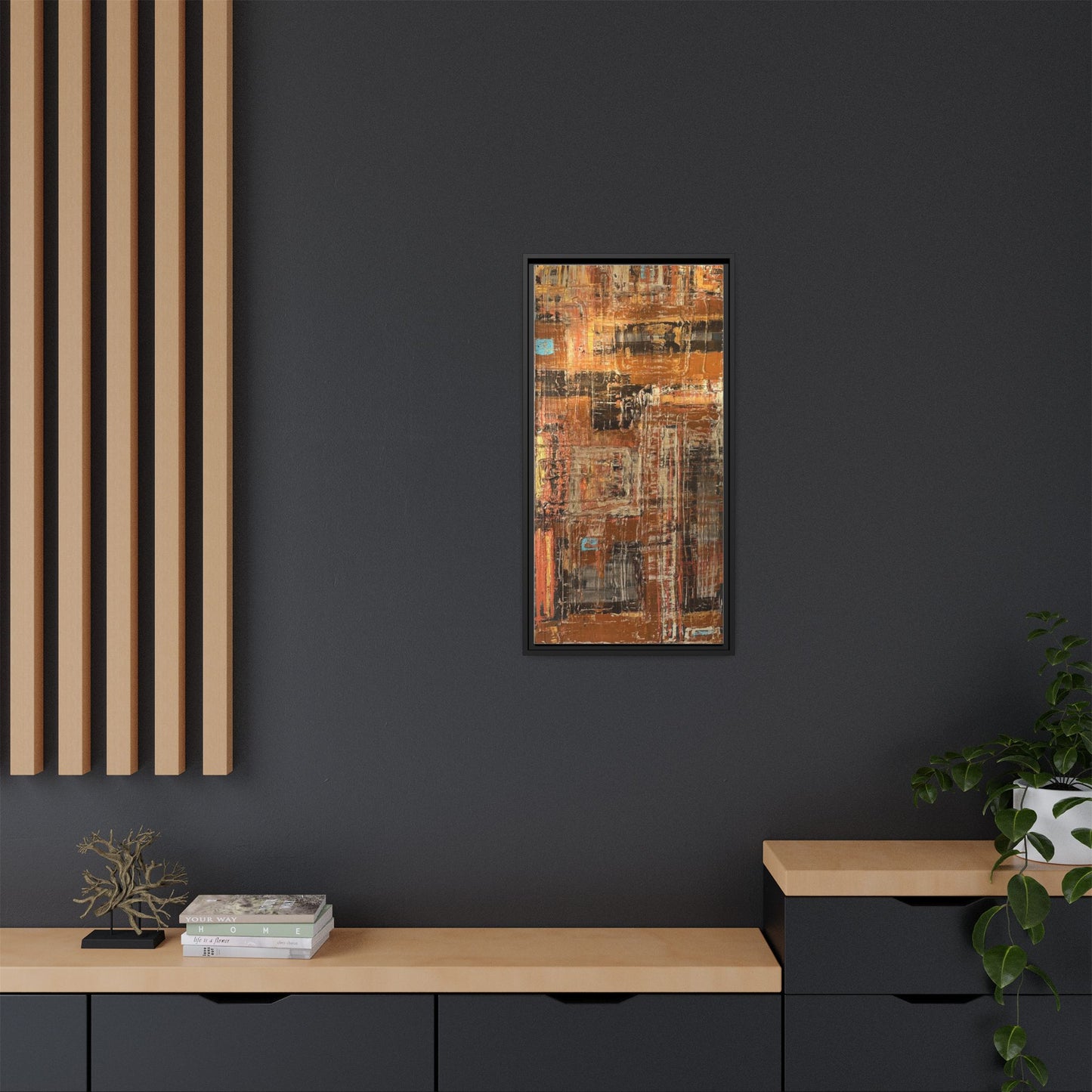 Copper Fusion - Framed Print