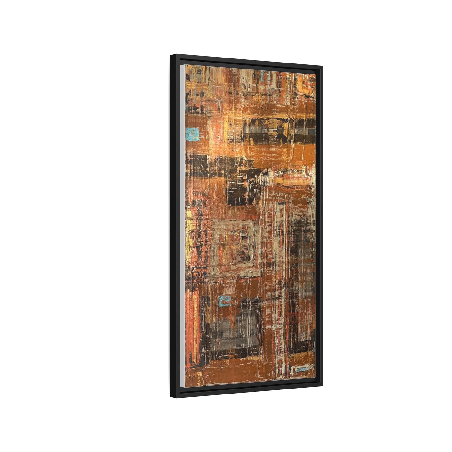 Copper Fusion - Framed Print