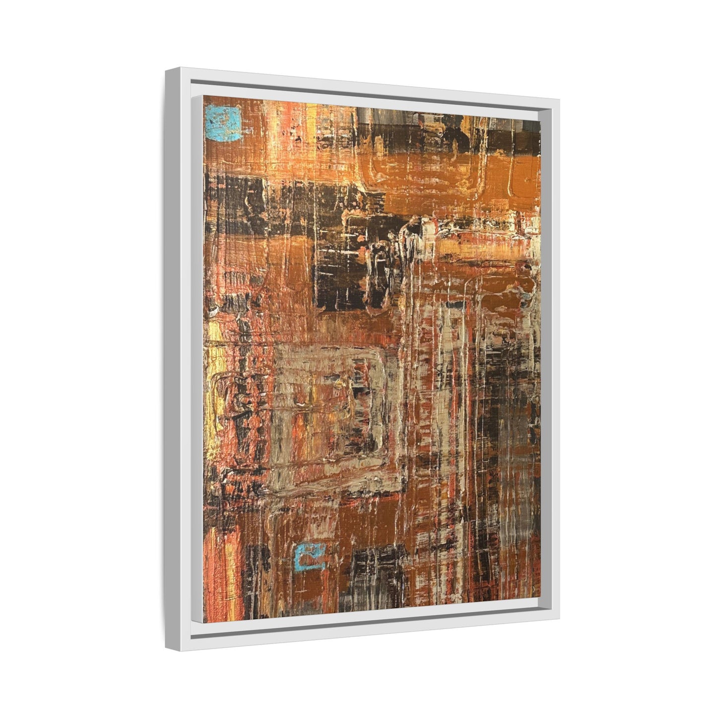 Copper Fusion - Framed Print