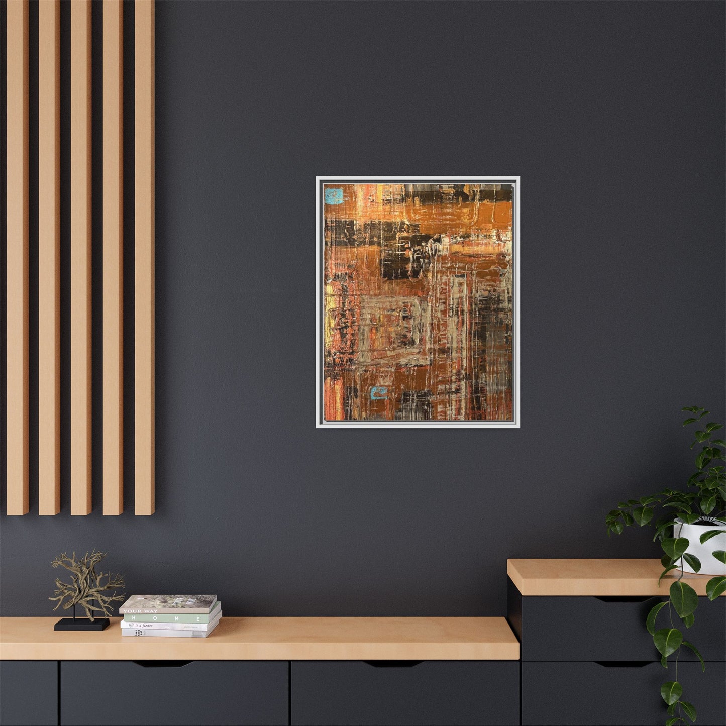 Copper Fusion - Framed Print