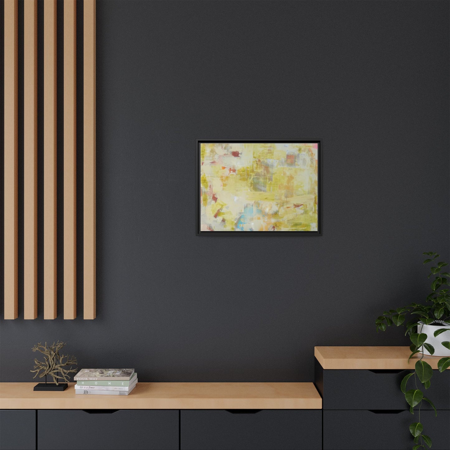 Golden Silence - Framed