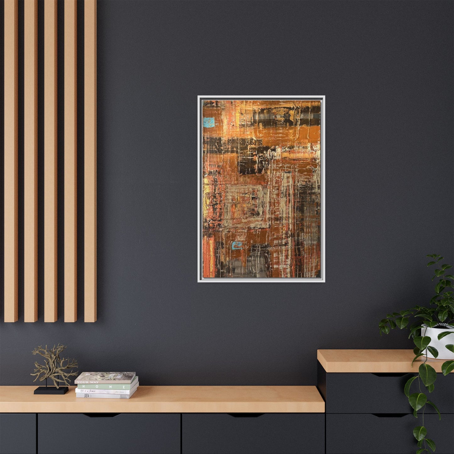 Copper Fusion - Framed Print