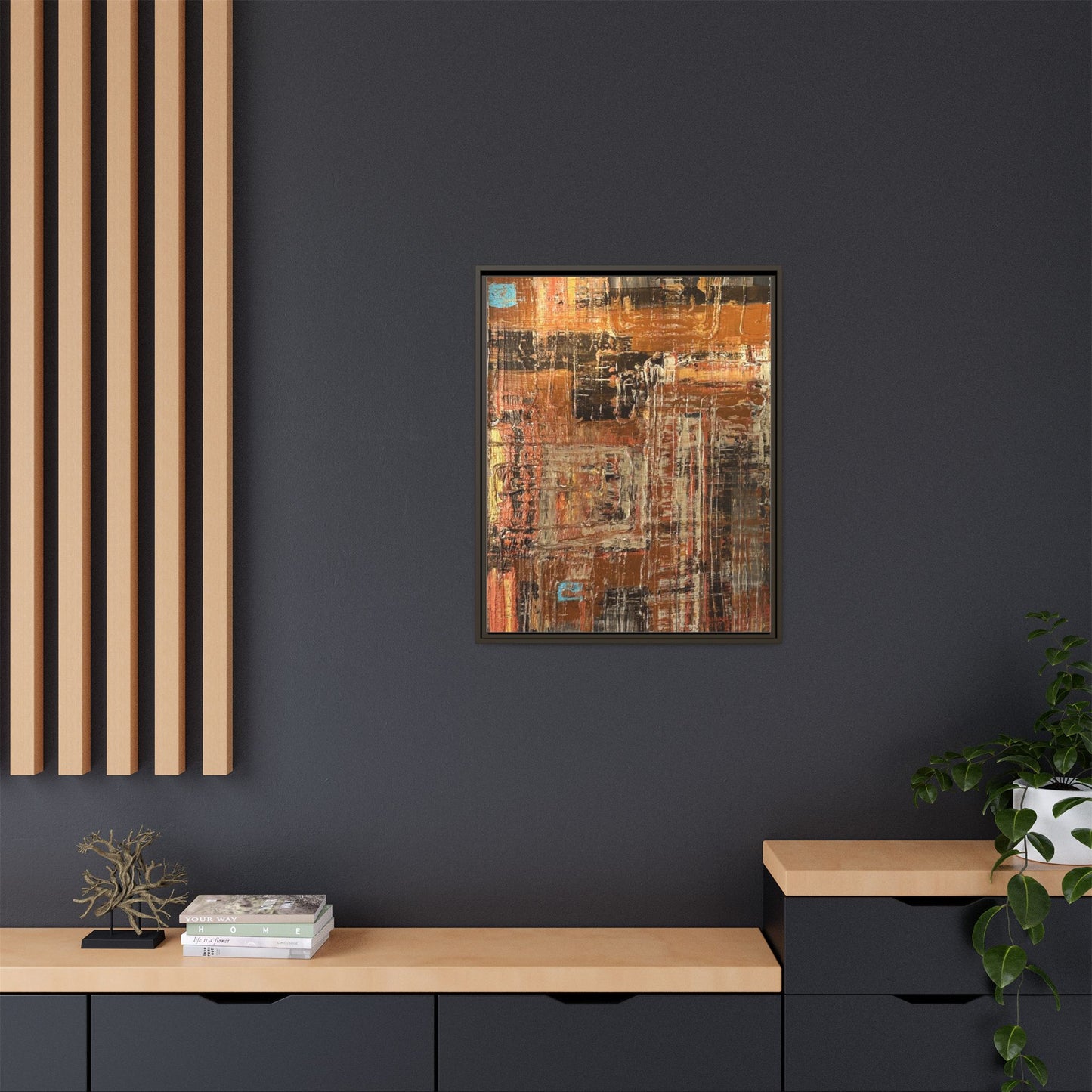 Copper Fusion - Framed Print