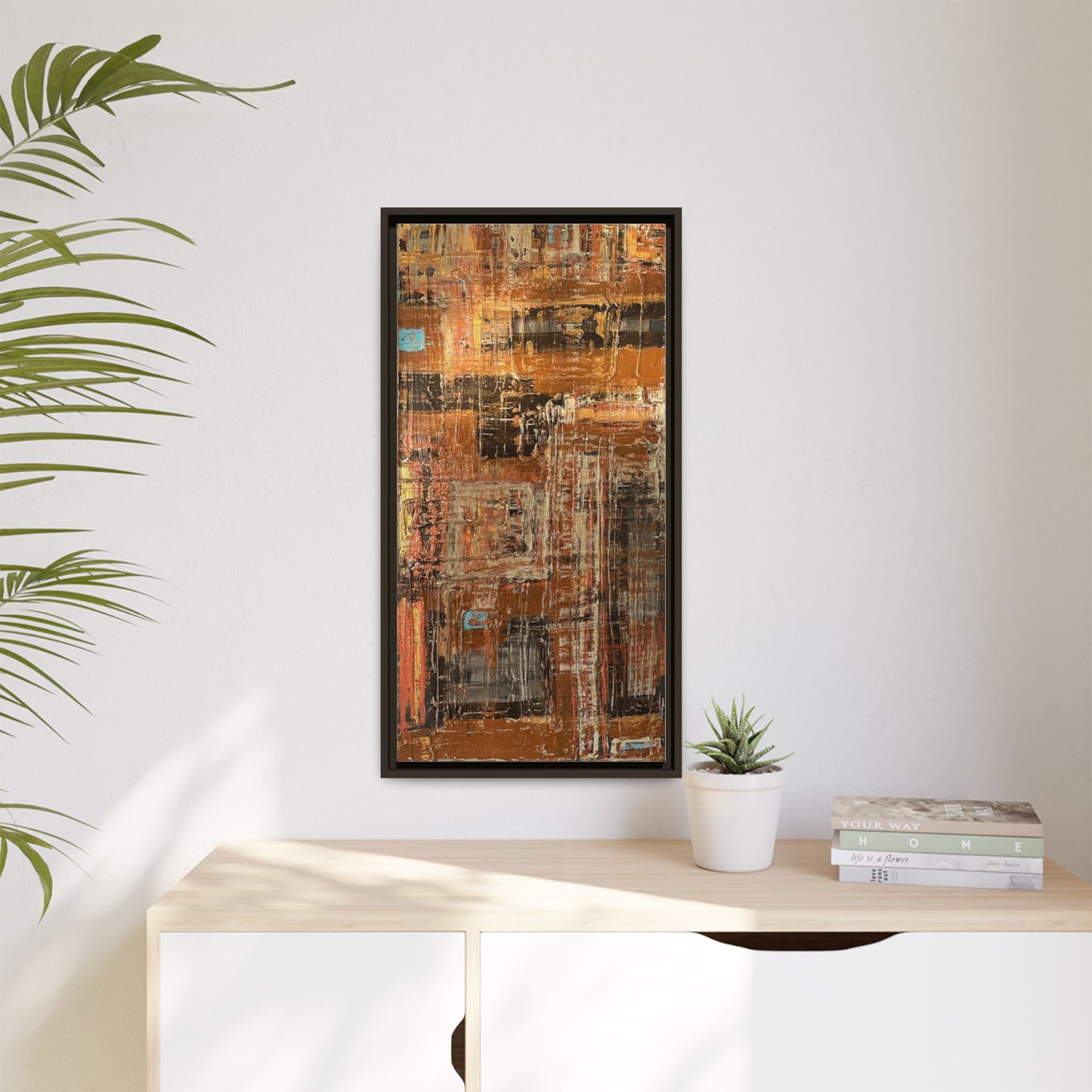 Copper Fusion - Framed Print