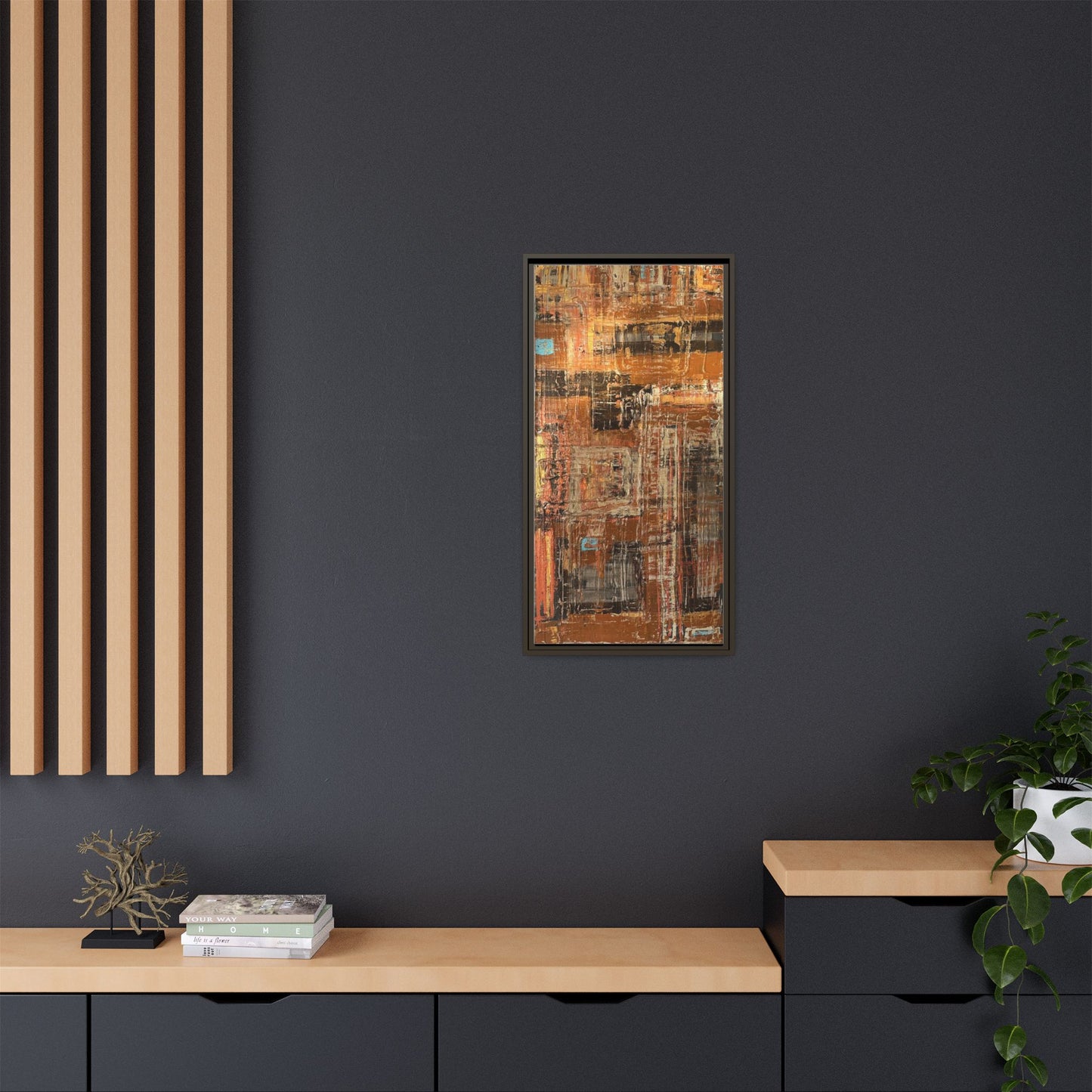 Copper Fusion - Framed Print