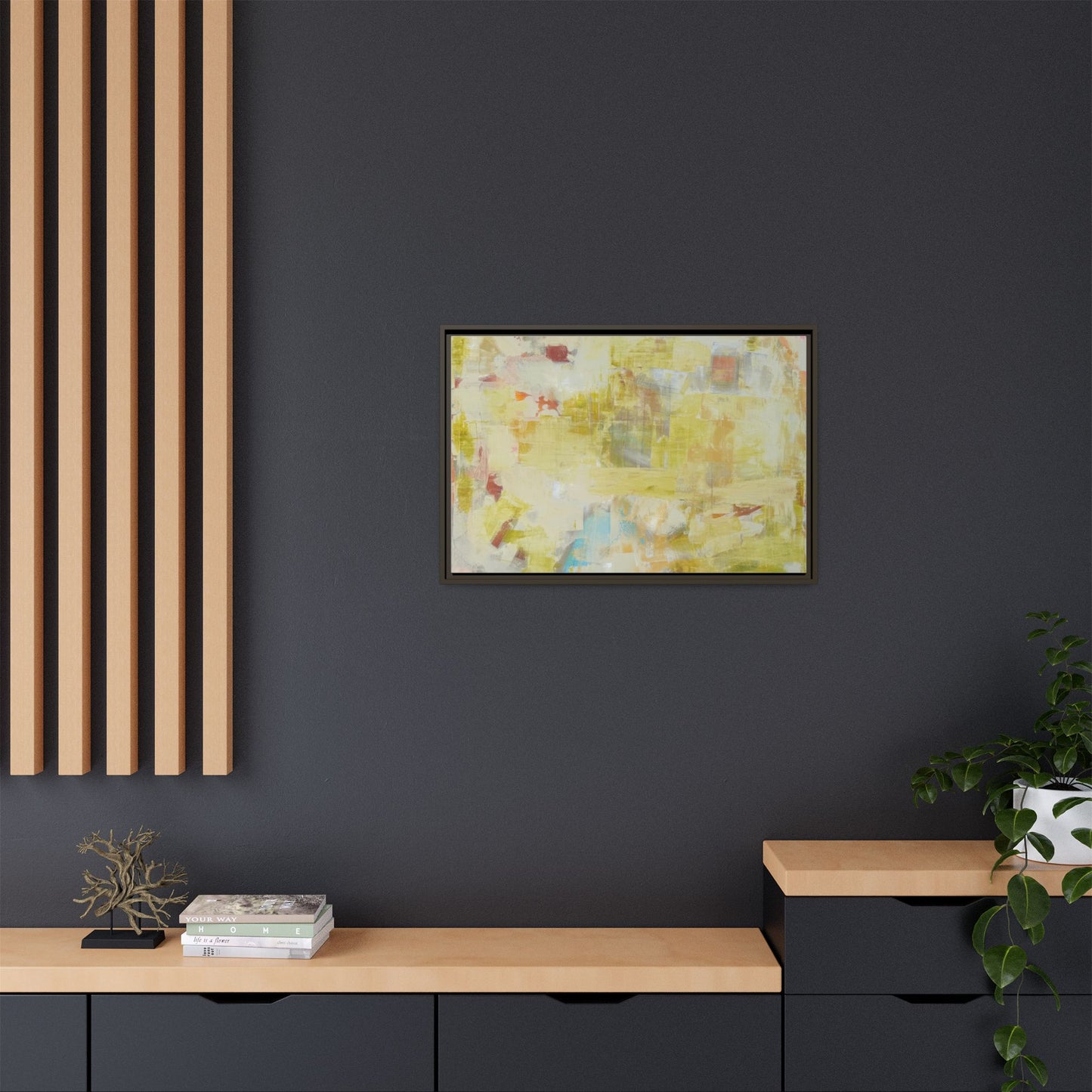 Golden Silence - Framed