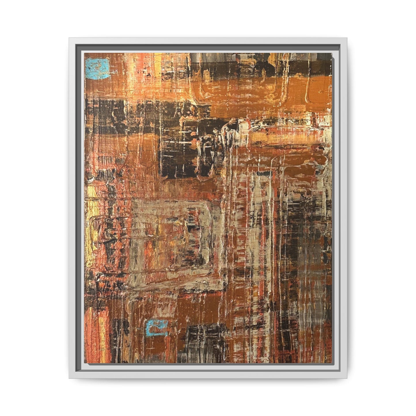 Copper Fusion - Framed Print