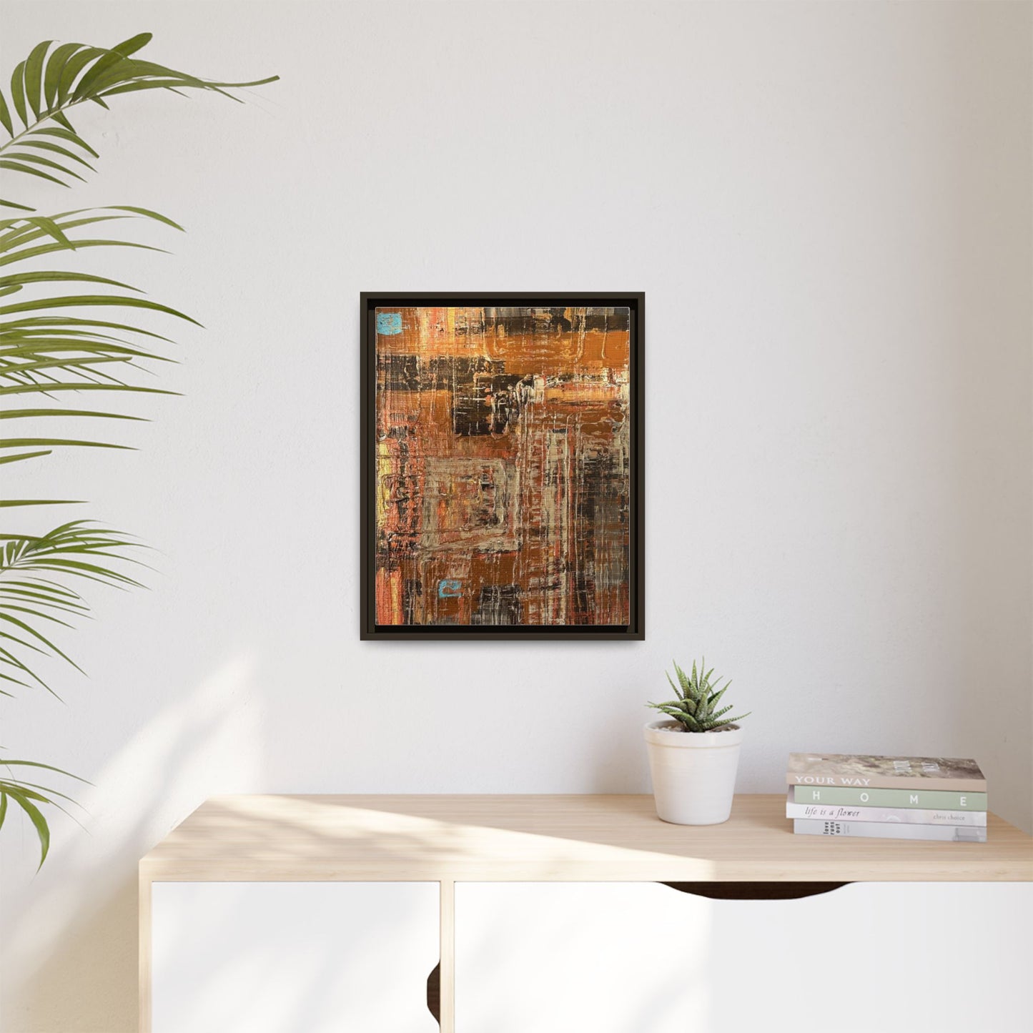 Copper Fusion - Framed Print