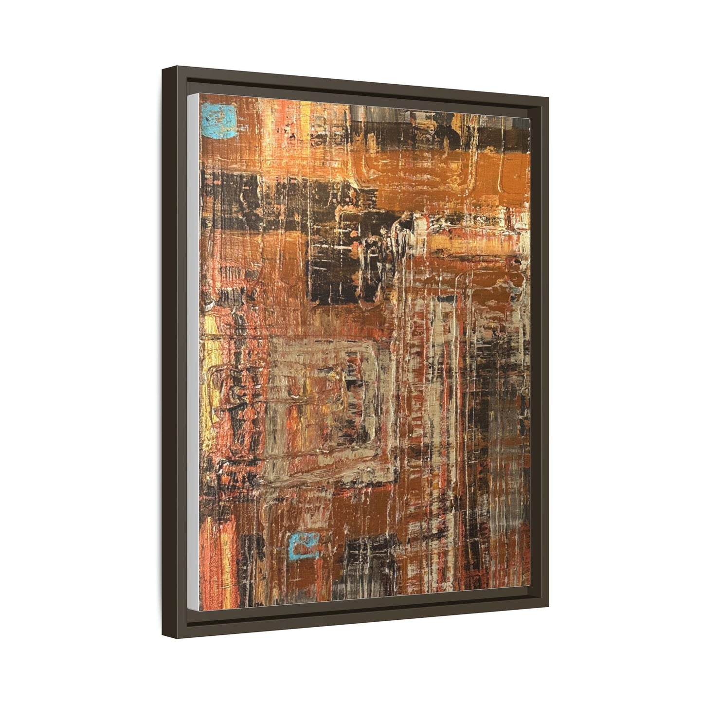 Copper Fusion - Framed Print