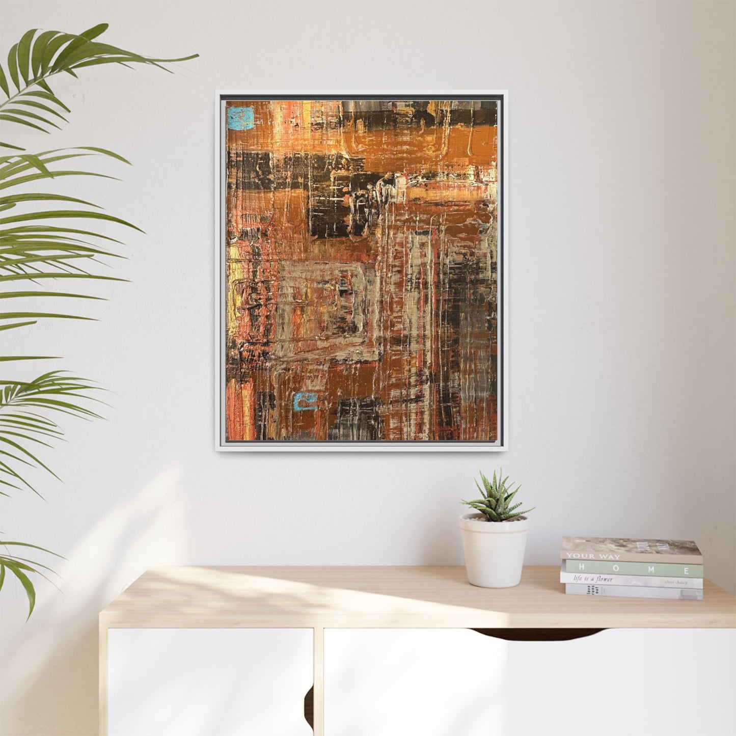Copper Fusion - Framed Print