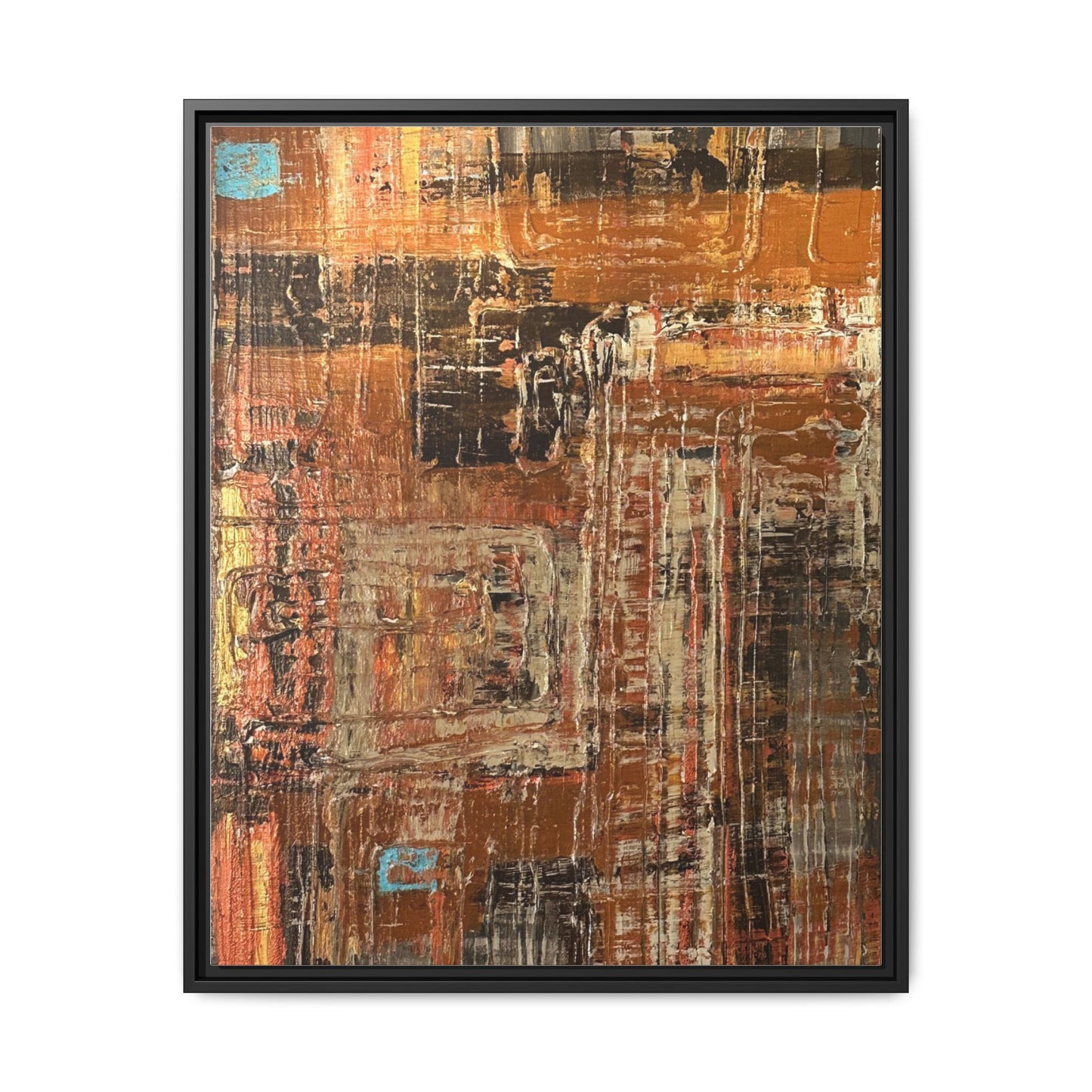 Copper Fusion - Framed Print