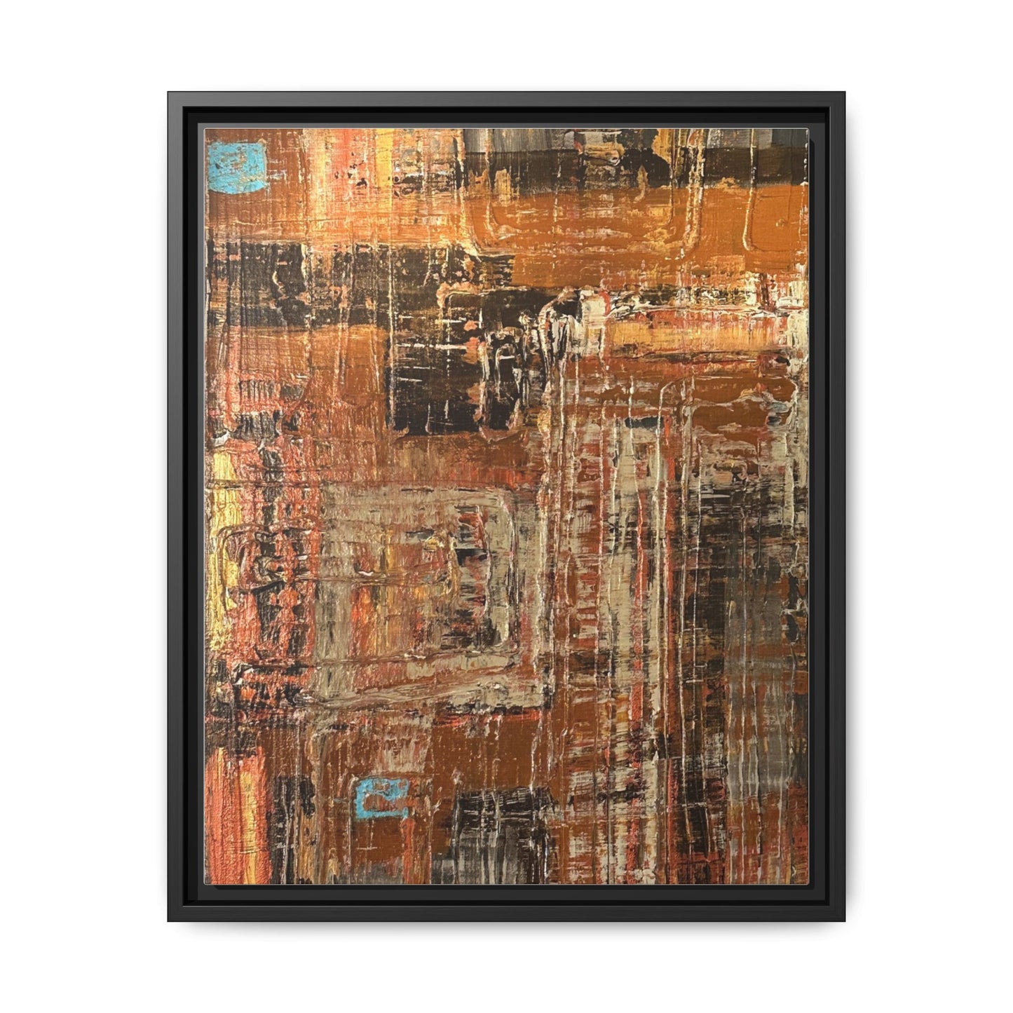 Copper Fusion - Framed Print