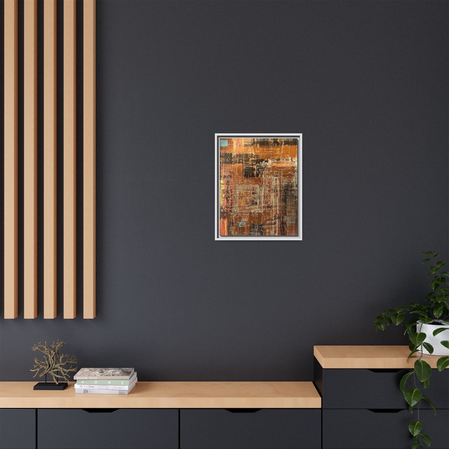 Copper Fusion - Framed Print