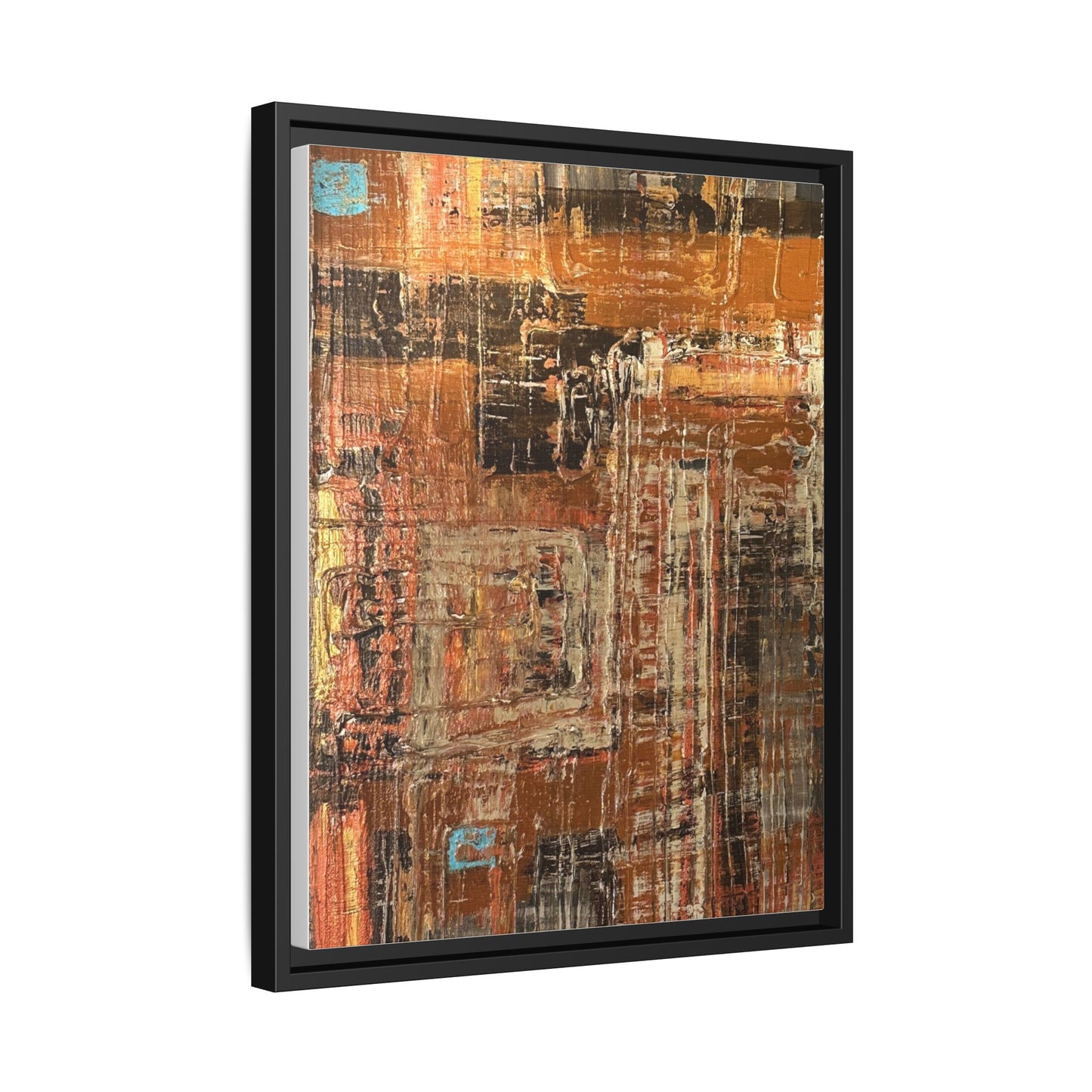 Copper Fusion - Framed Print