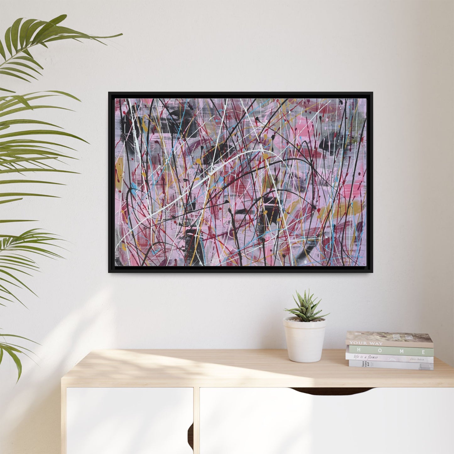 Pink Noise - Framed