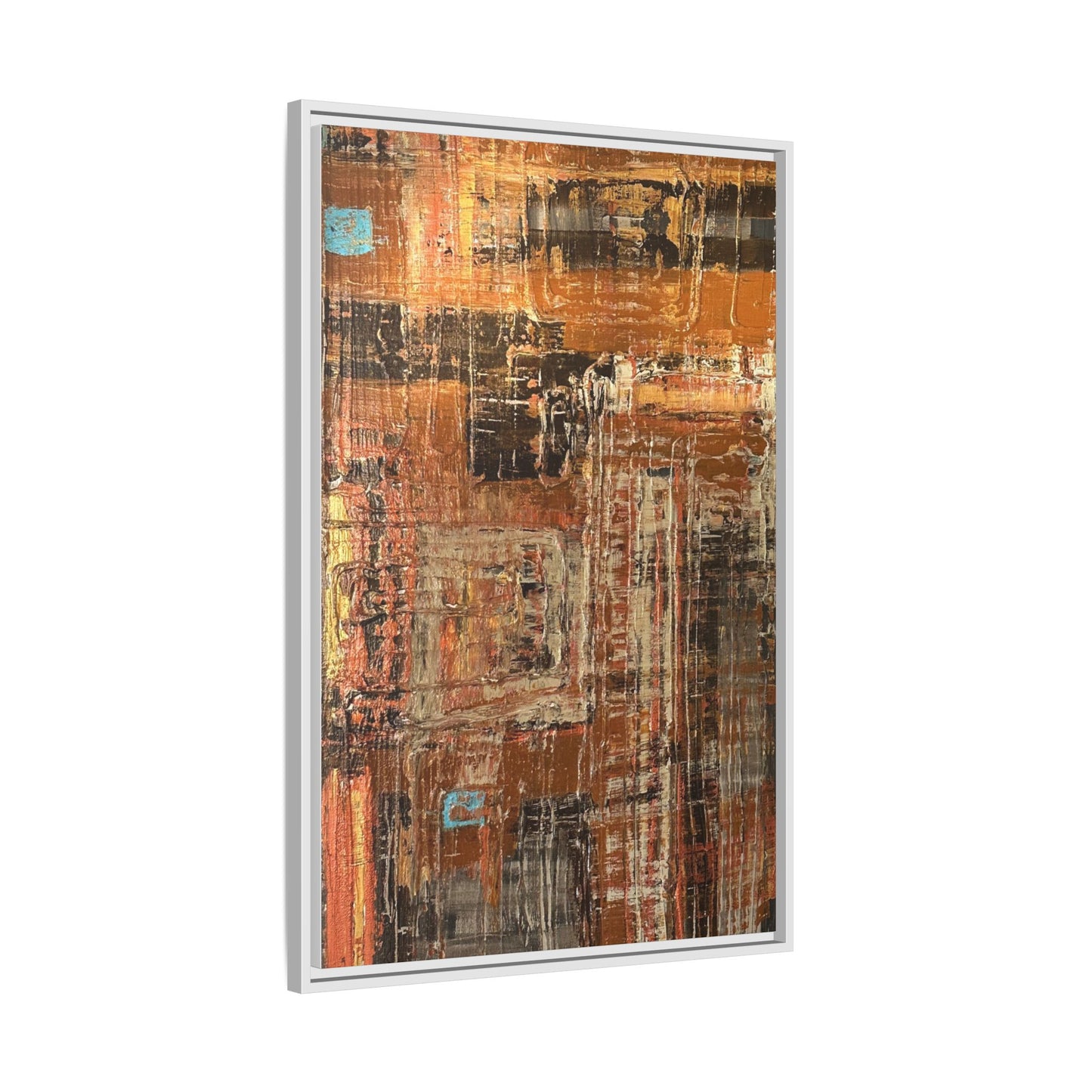 Copper Fusion - Framed Print