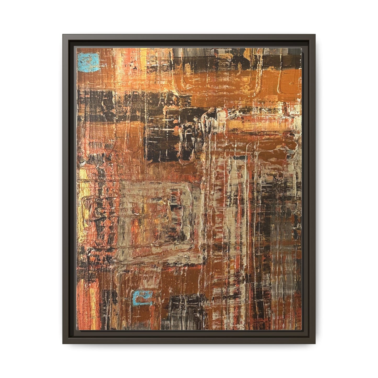 Copper Fusion - Framed Print