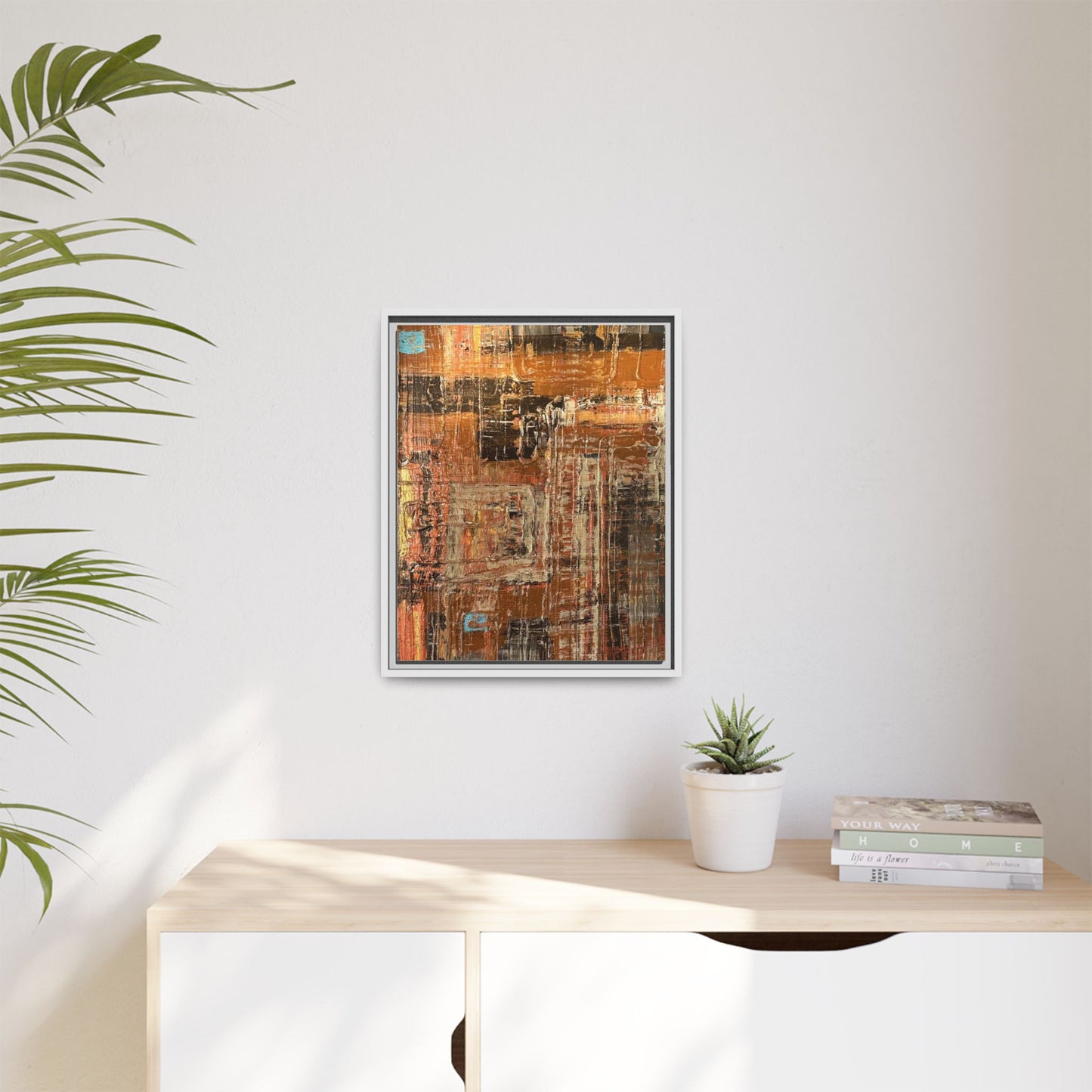 Copper Fusion - Framed Print