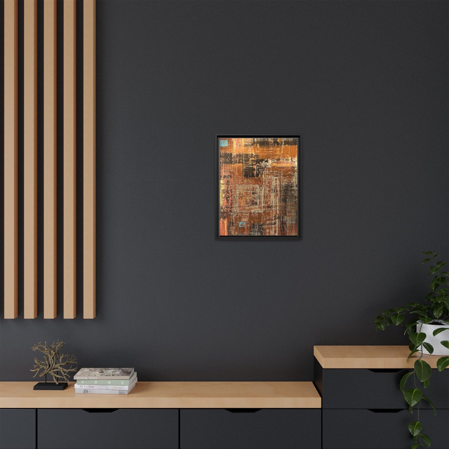 Copper Fusion - Framed Print