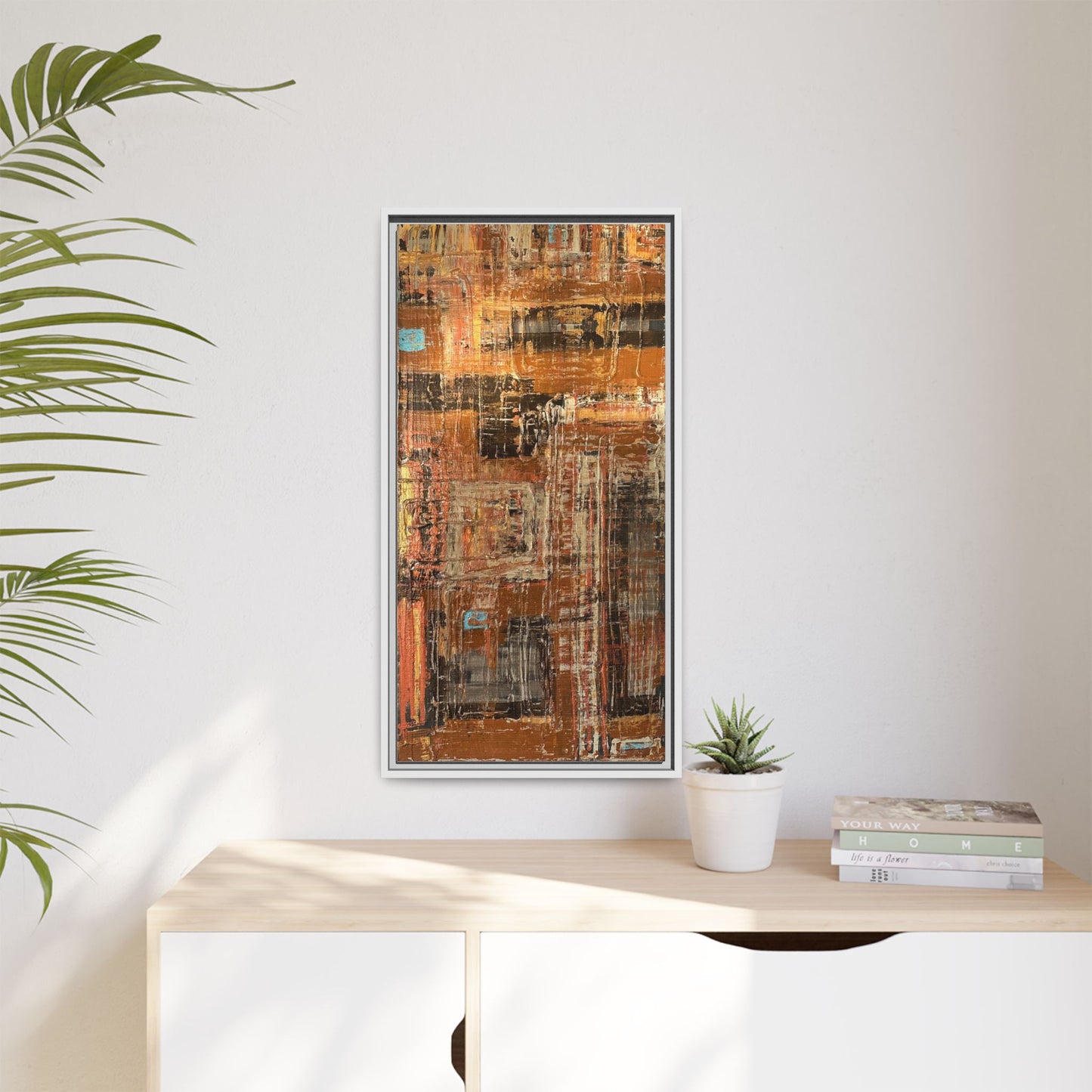 Copper Fusion - Framed Print
