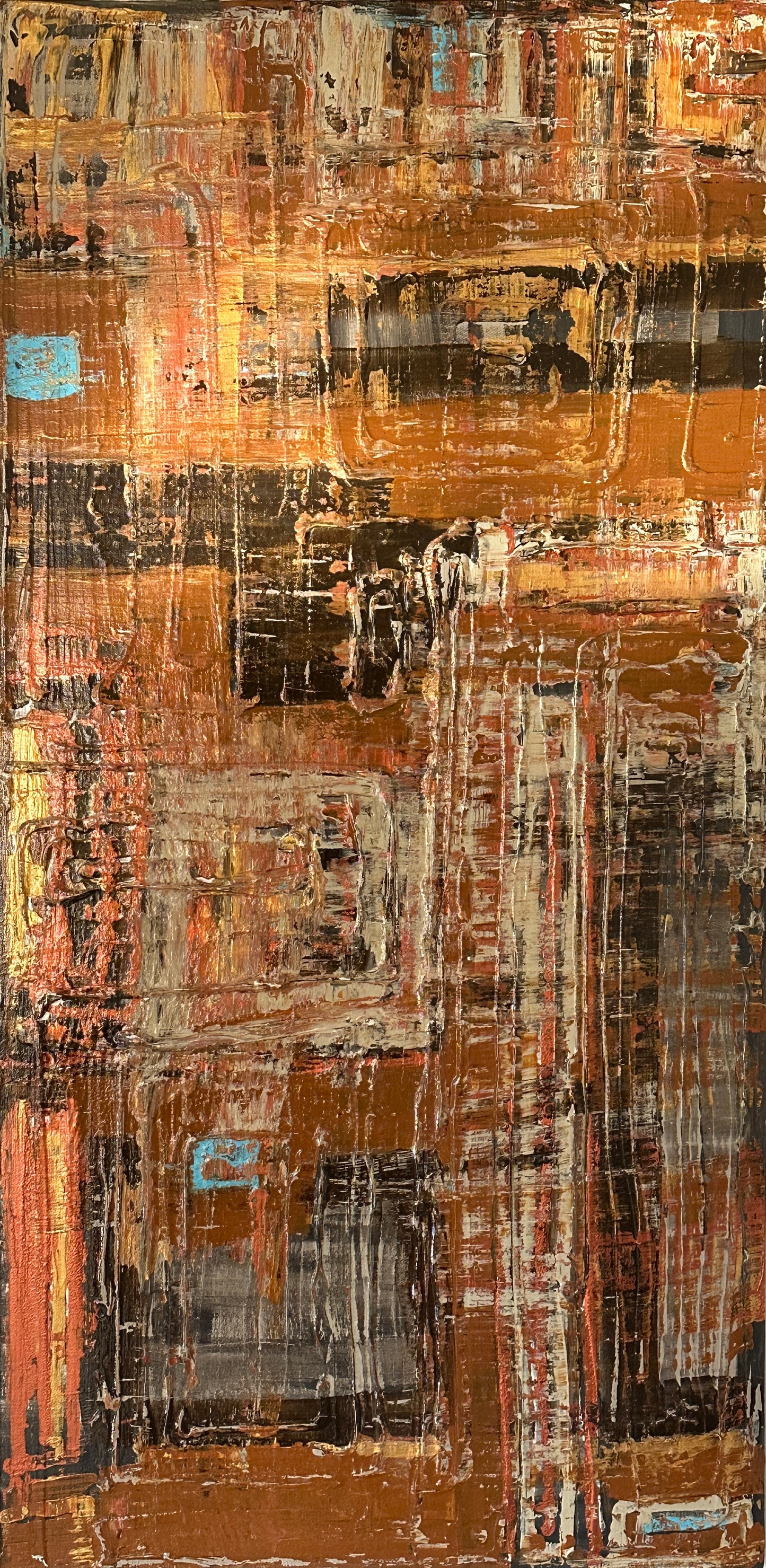 Copper Fusion - (18x36) Original