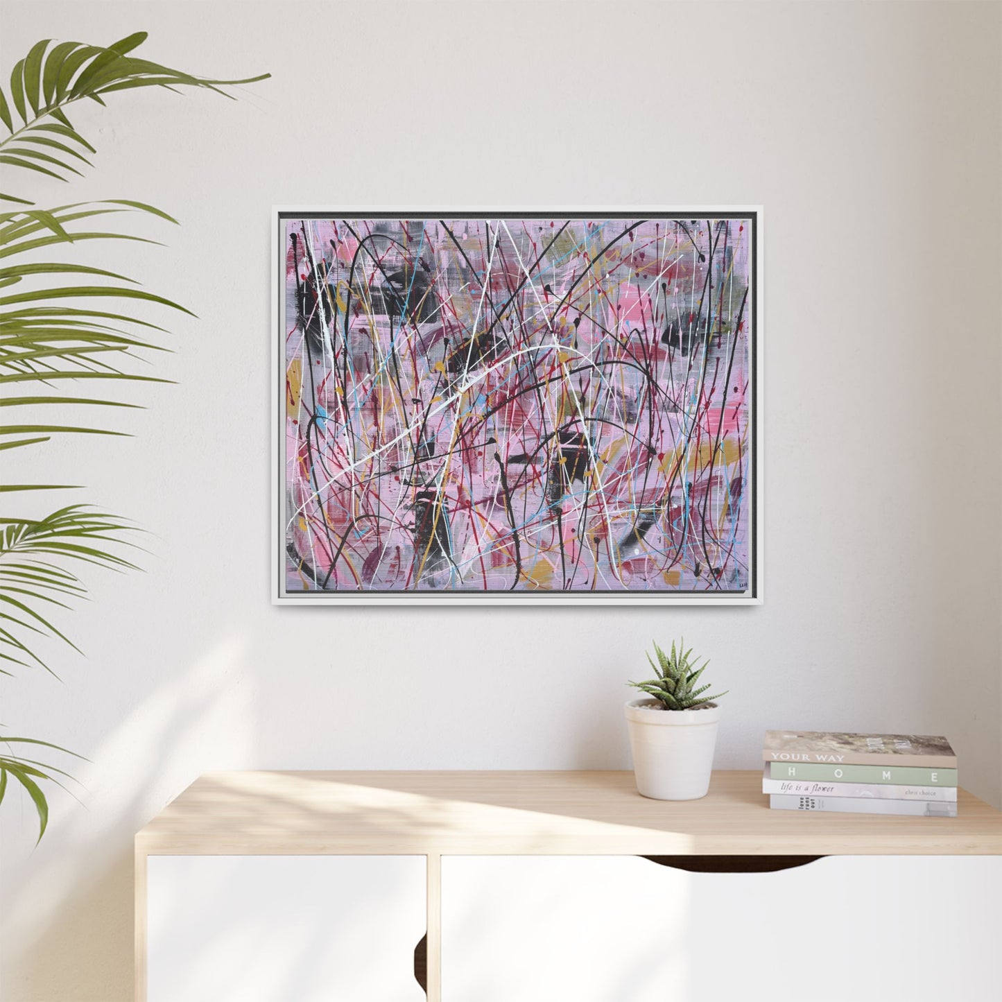 Pink Noise - Framed