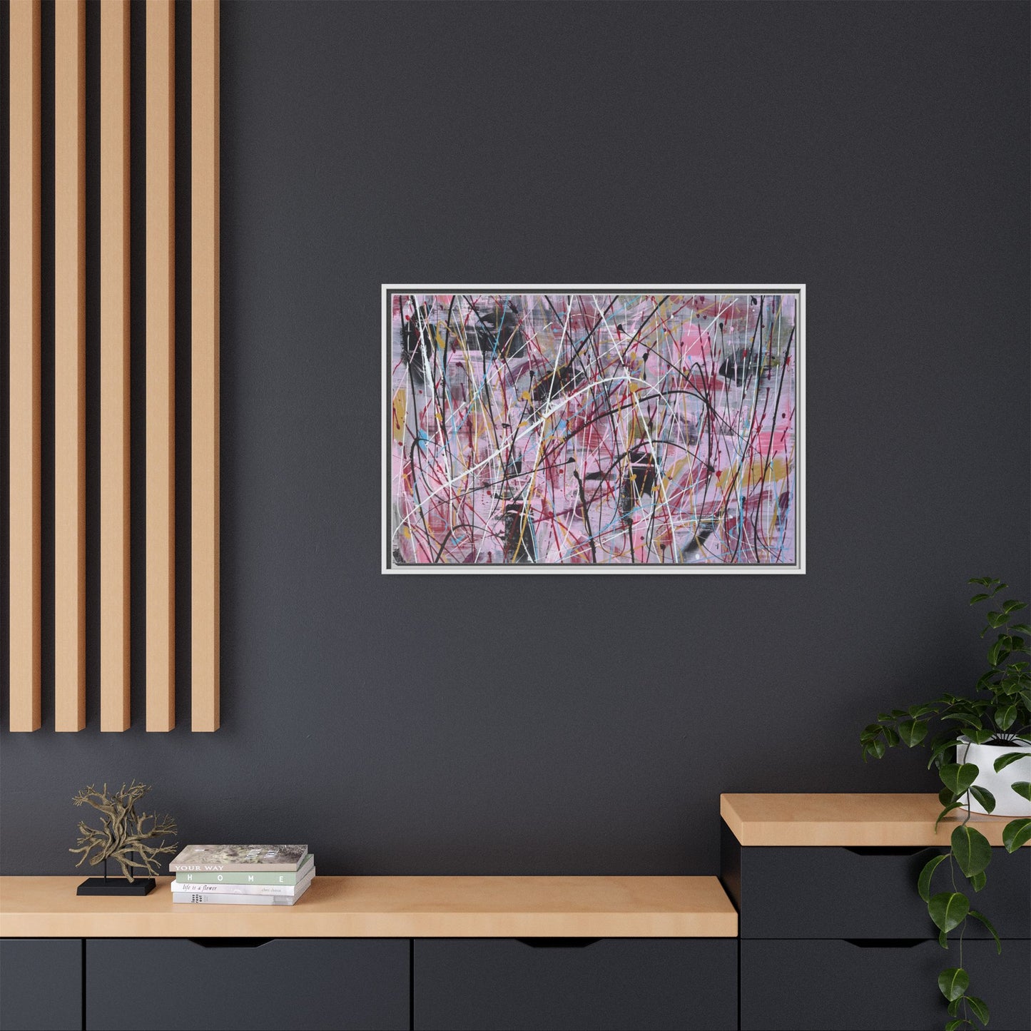 Pink Noise - Framed